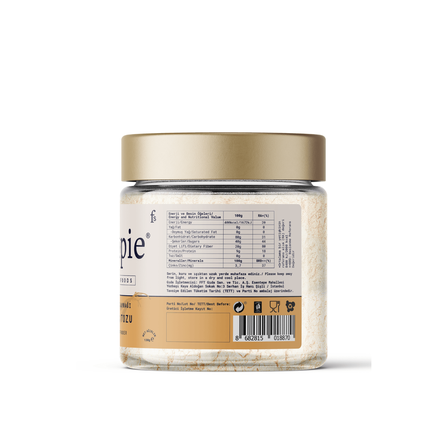 Toptan - Maca Tozu - 130 g