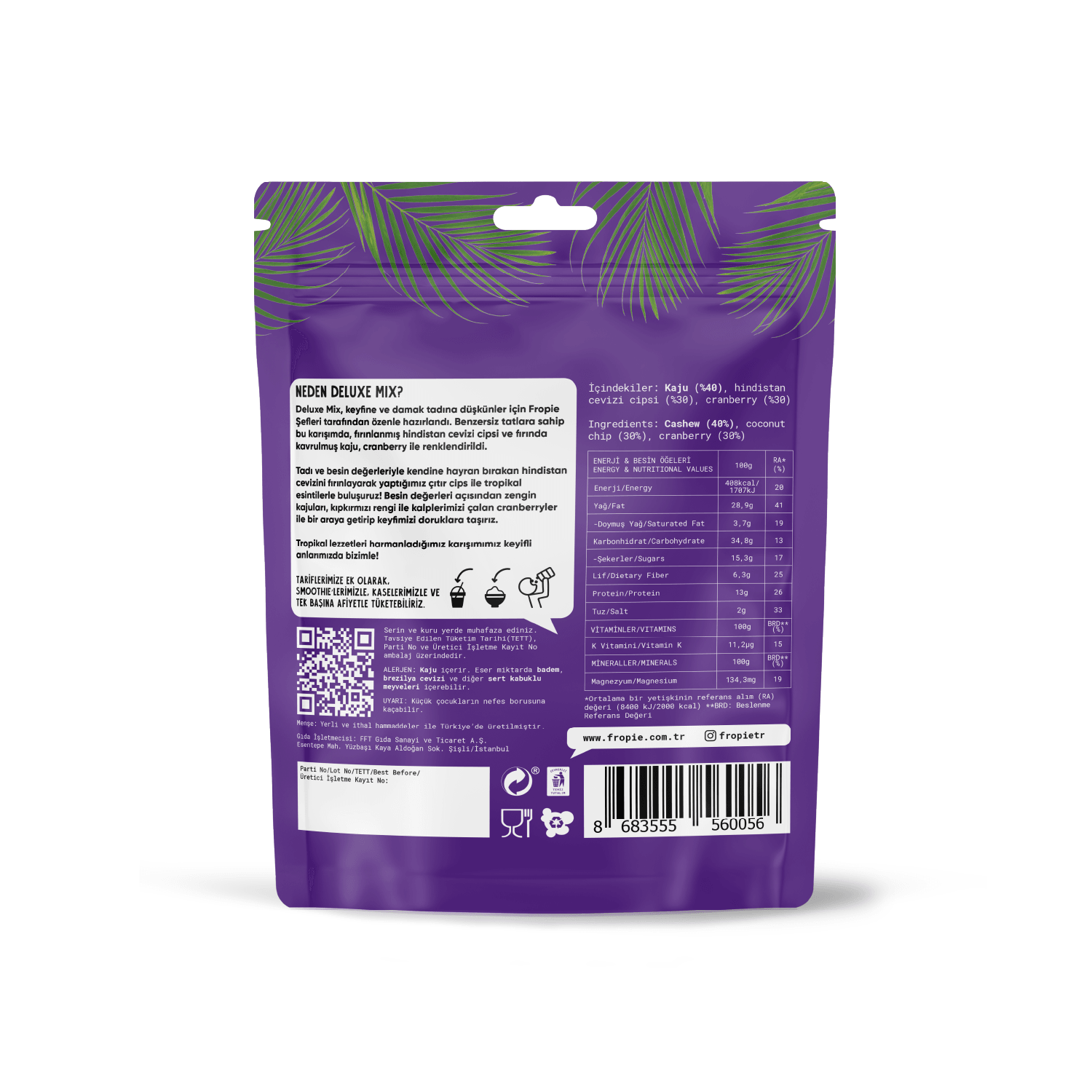 Toptan - Deluxe Mix - 75 g 12 Adet