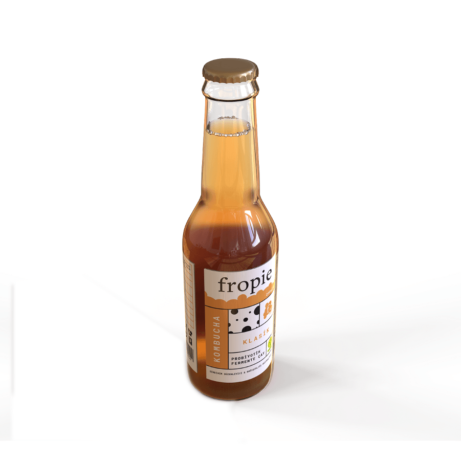 Toptan - Probiyotik Kombucha Klasik 250 ml 12 Adet