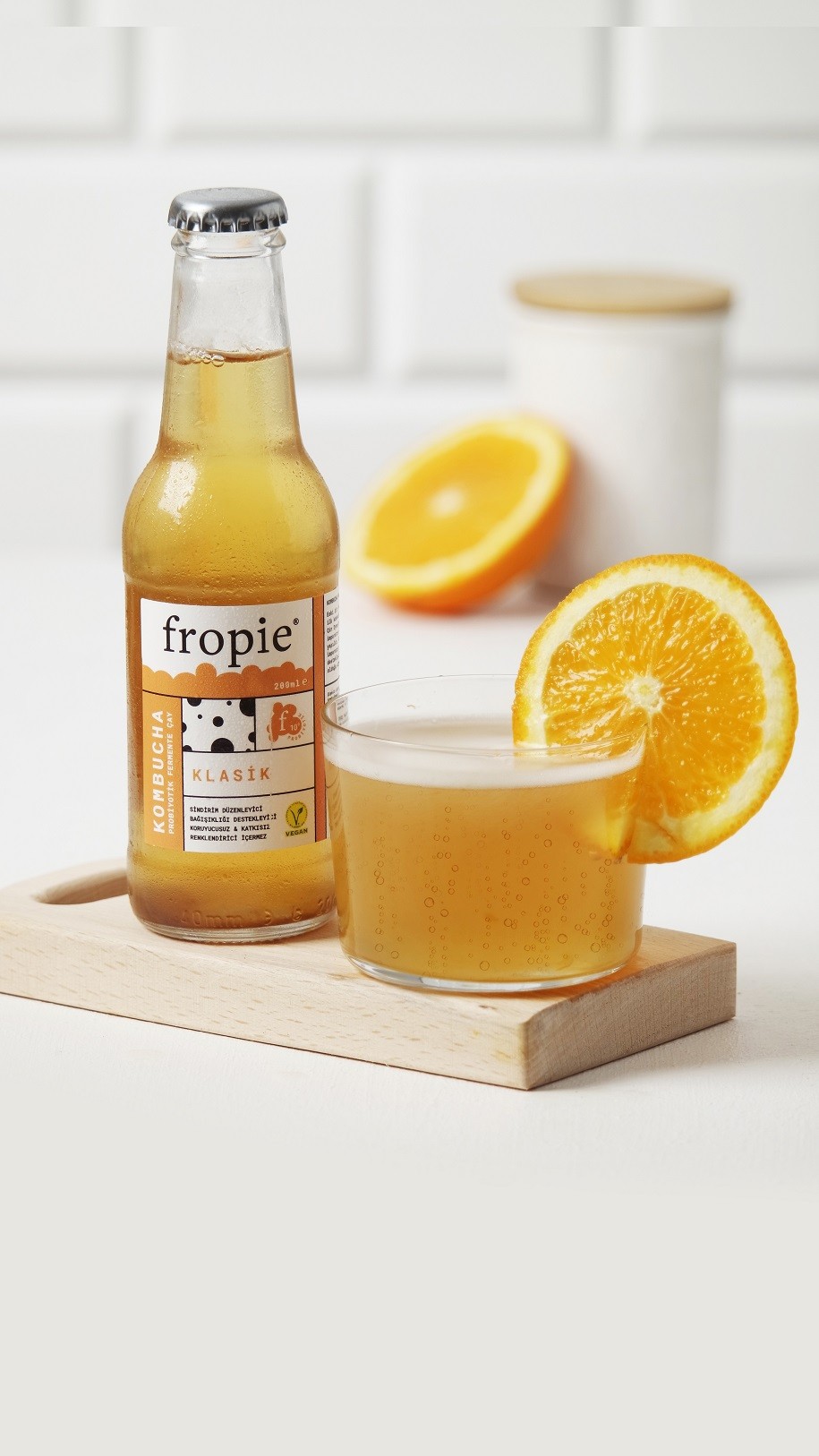 Toptan - Probiyotik Kombucha Klasik 250 ml 12 Adet