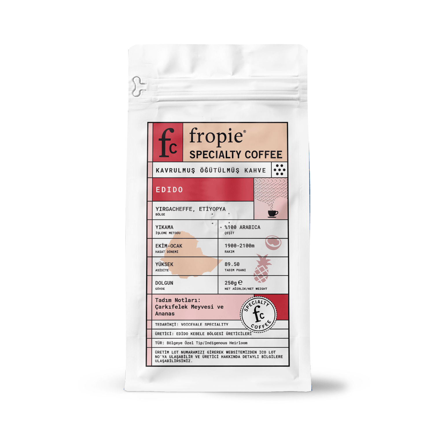 Toptan - Filtre Kahve 250gr - Etiyopya