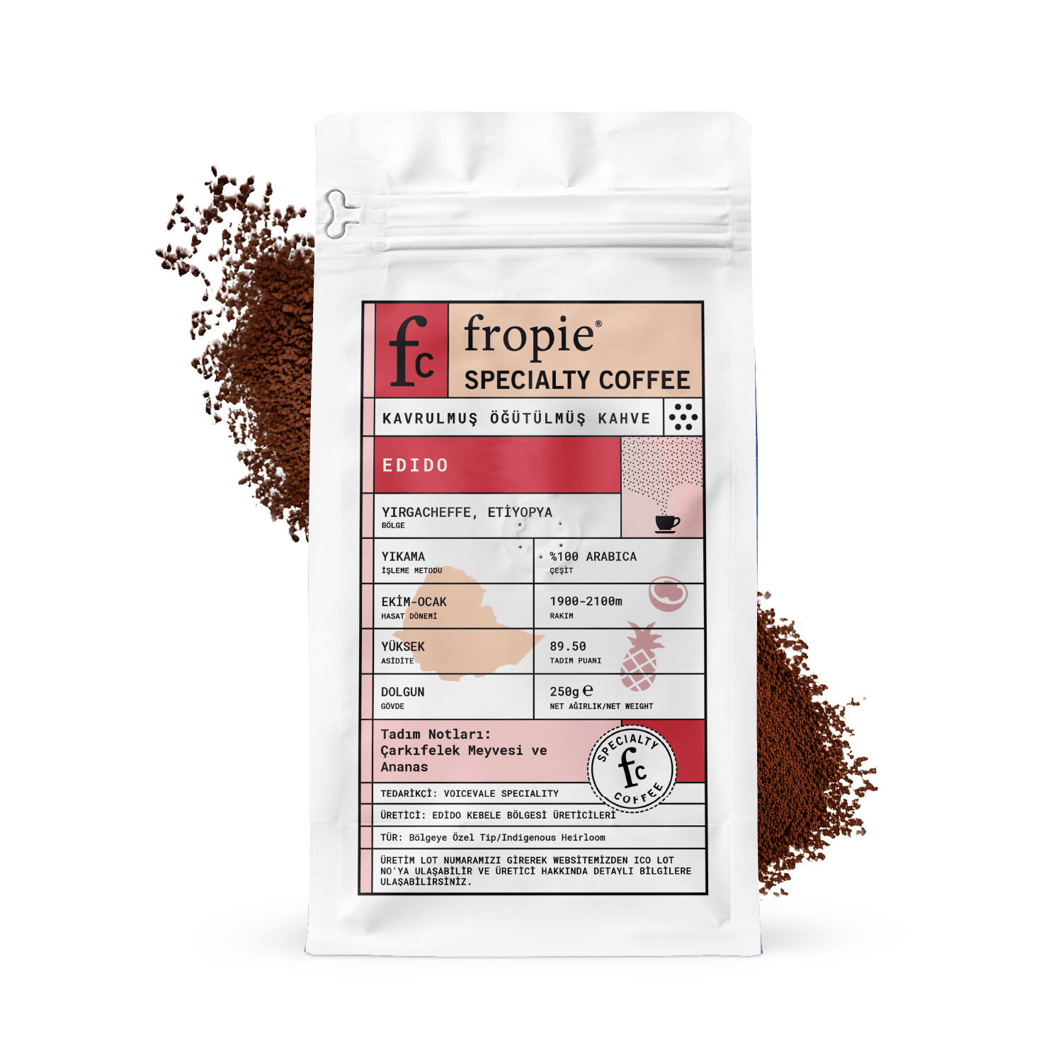 Toptan - Filtre Kahve 250gr - Etiyopya