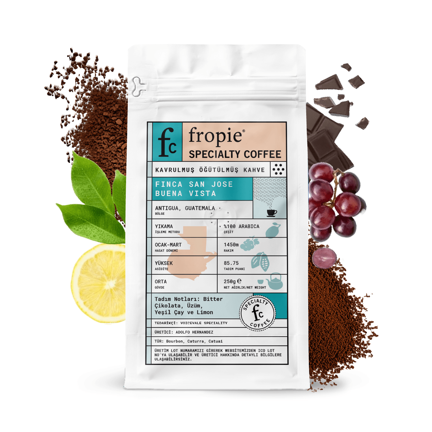 Toptan - Filtre Kahve 250gr - Guatemala
