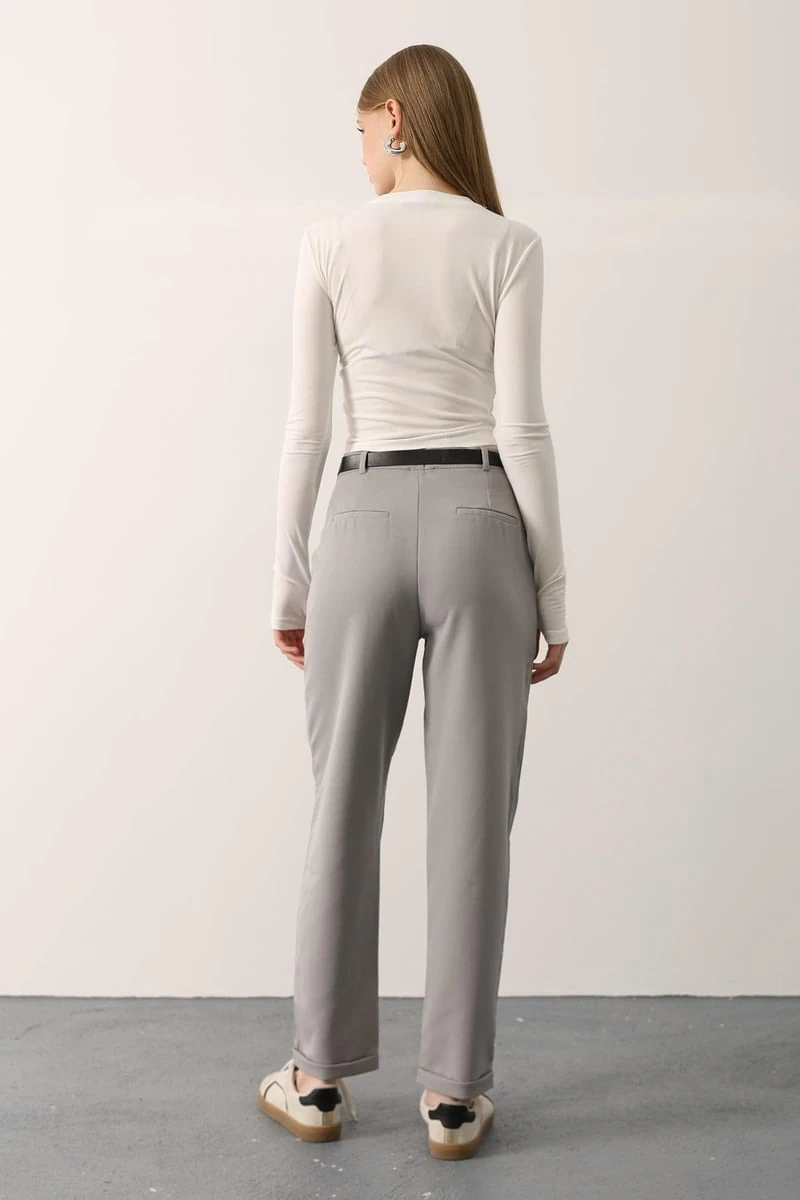 Kemerli Havuç Pantolon