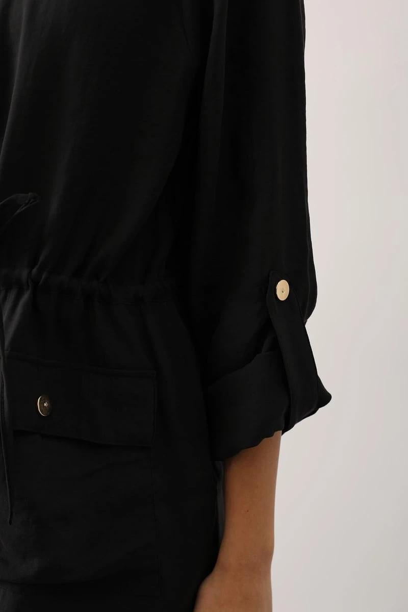 Gold Düğme Detaylı Ceket Pantolon Takımı