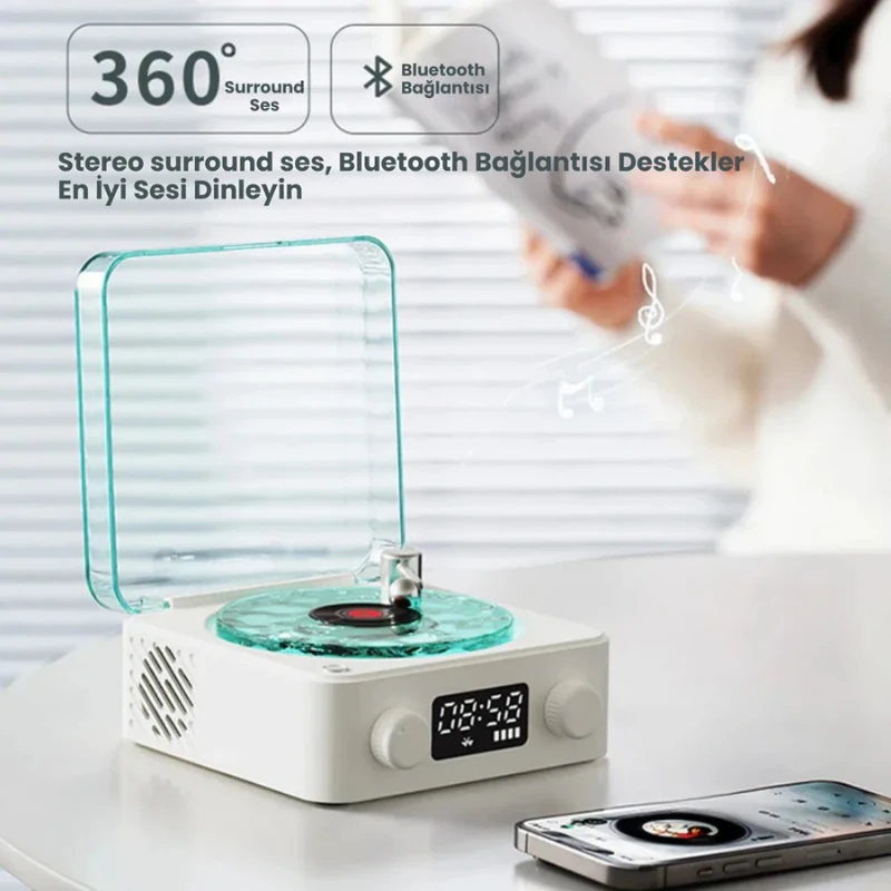 Waves Retro Bluetooth Hoparlör