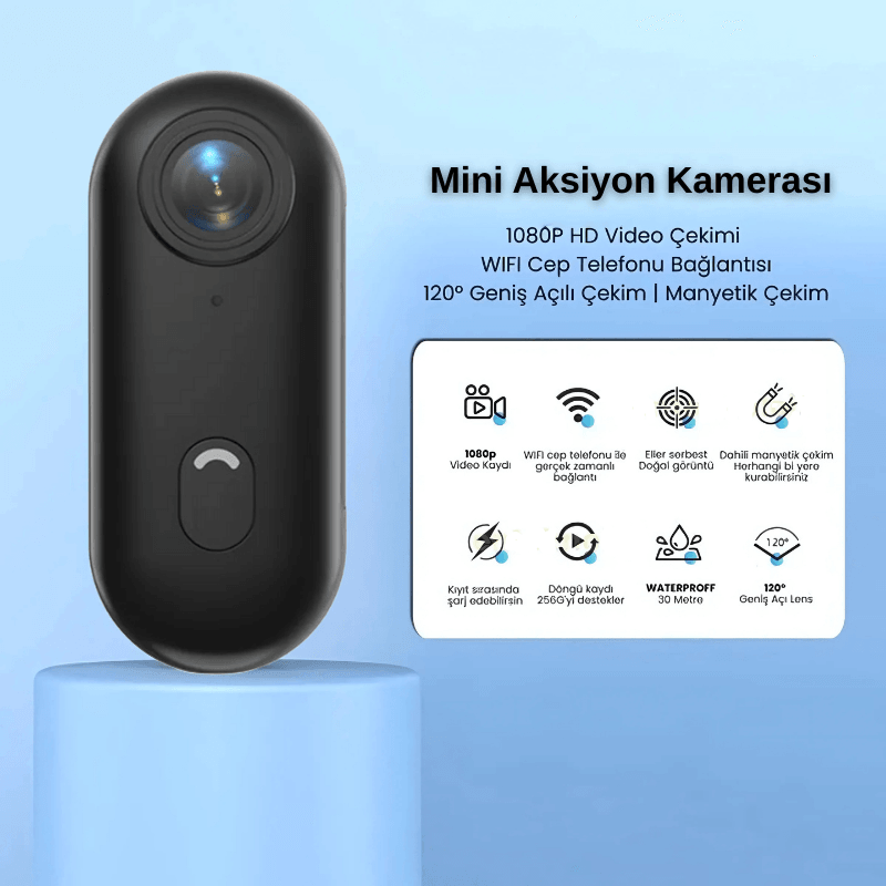 WiFi Özellikli Full HD Mini Kamera