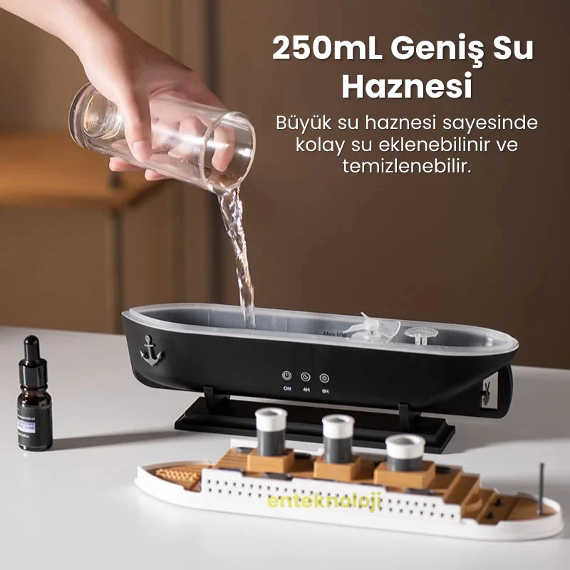 Titanic Gemi Tasarımlı Hava Nemlendirici 