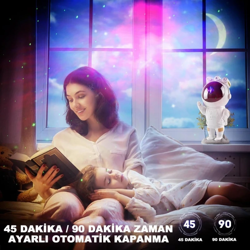 Robot Galaxy & Nebula Projektör