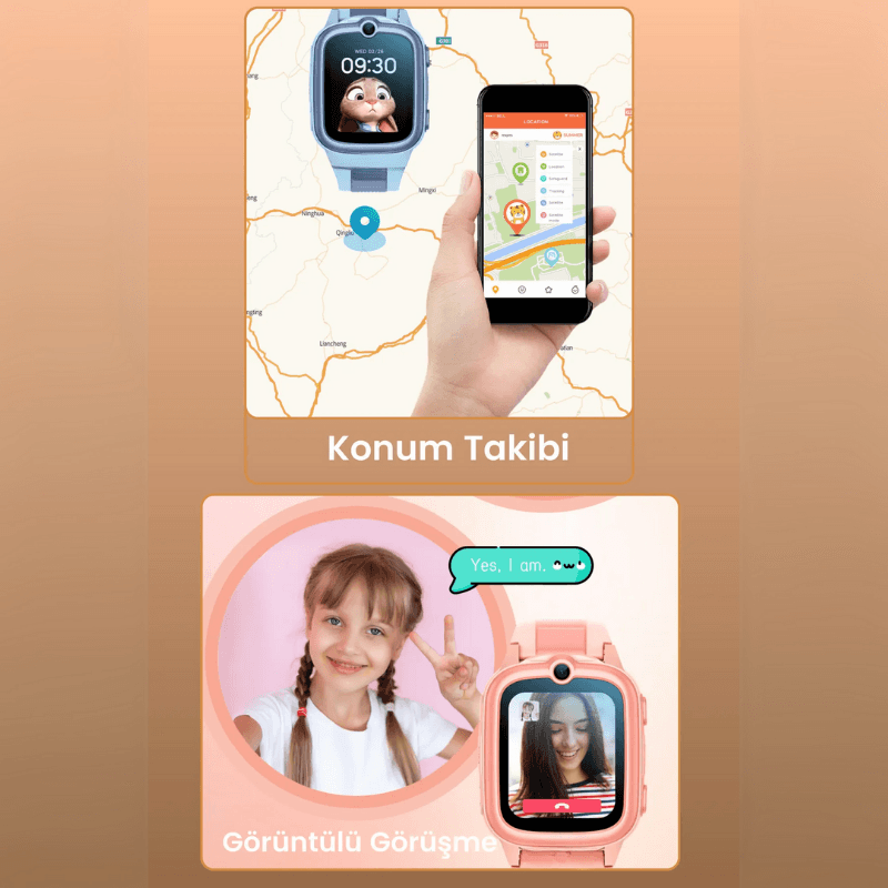 HX Kids 4G Pro Akıllı Çocuk Saati