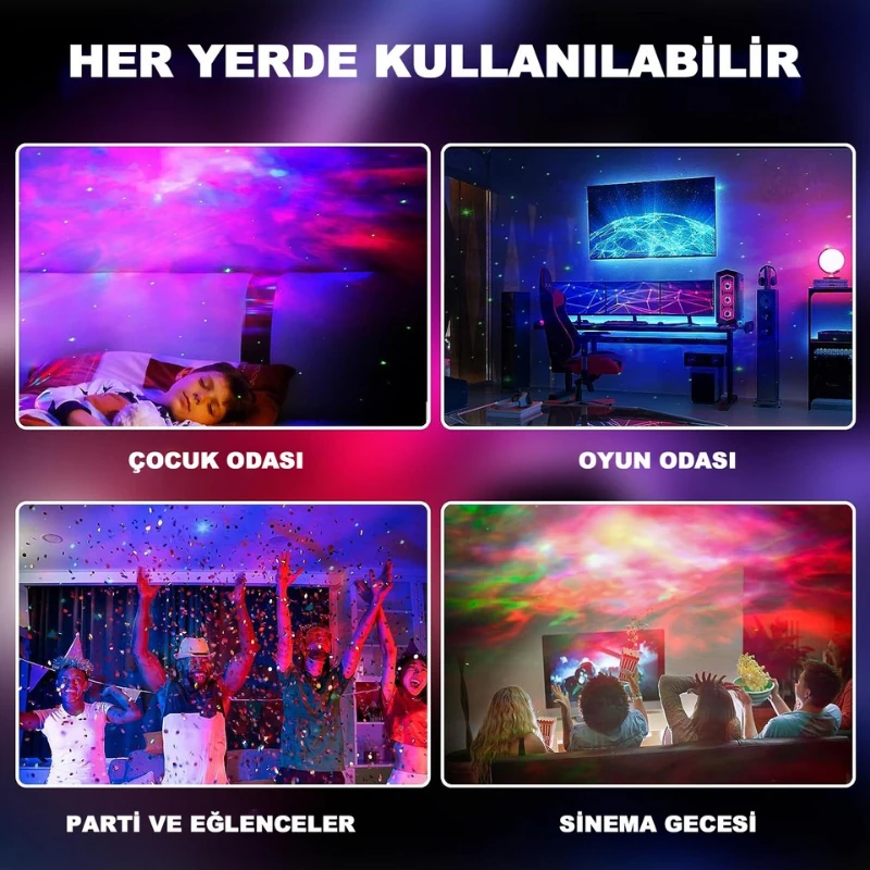 Robot Galaxy & Nebula Projektör