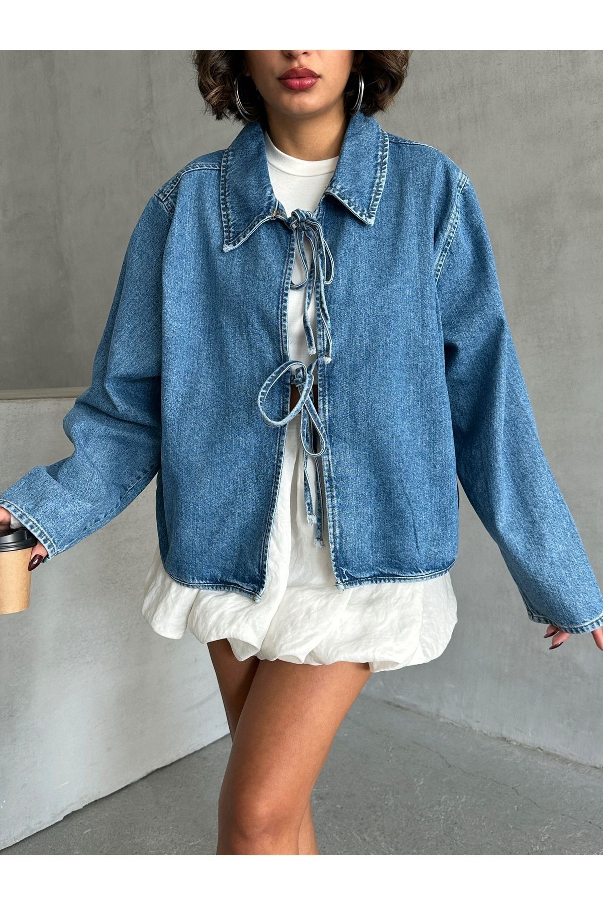 Denim Tasarım Ceket MISSCE0393