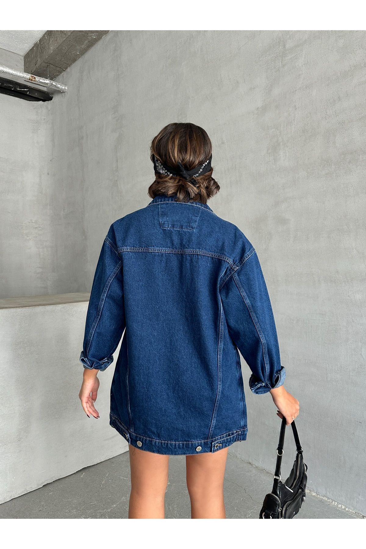 Oversize Denim Ceket MISSCE0544