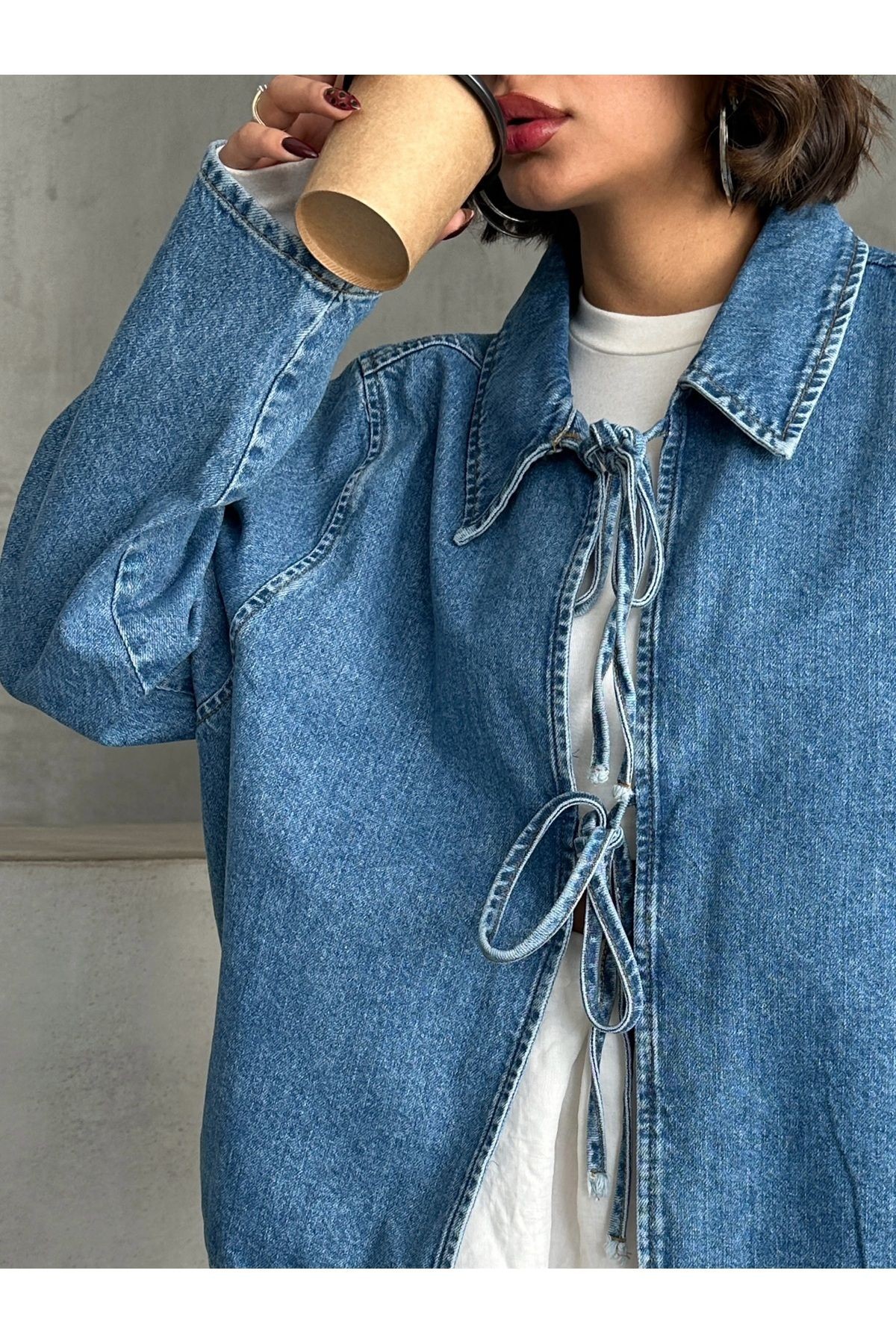 Denim Tasarım Ceket MISSCE0393