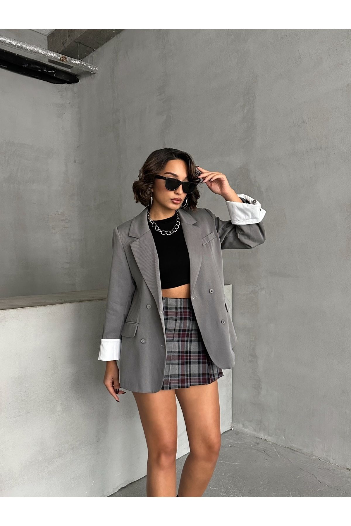 İki Düğmeli Blazer Ceket MISSCE2505