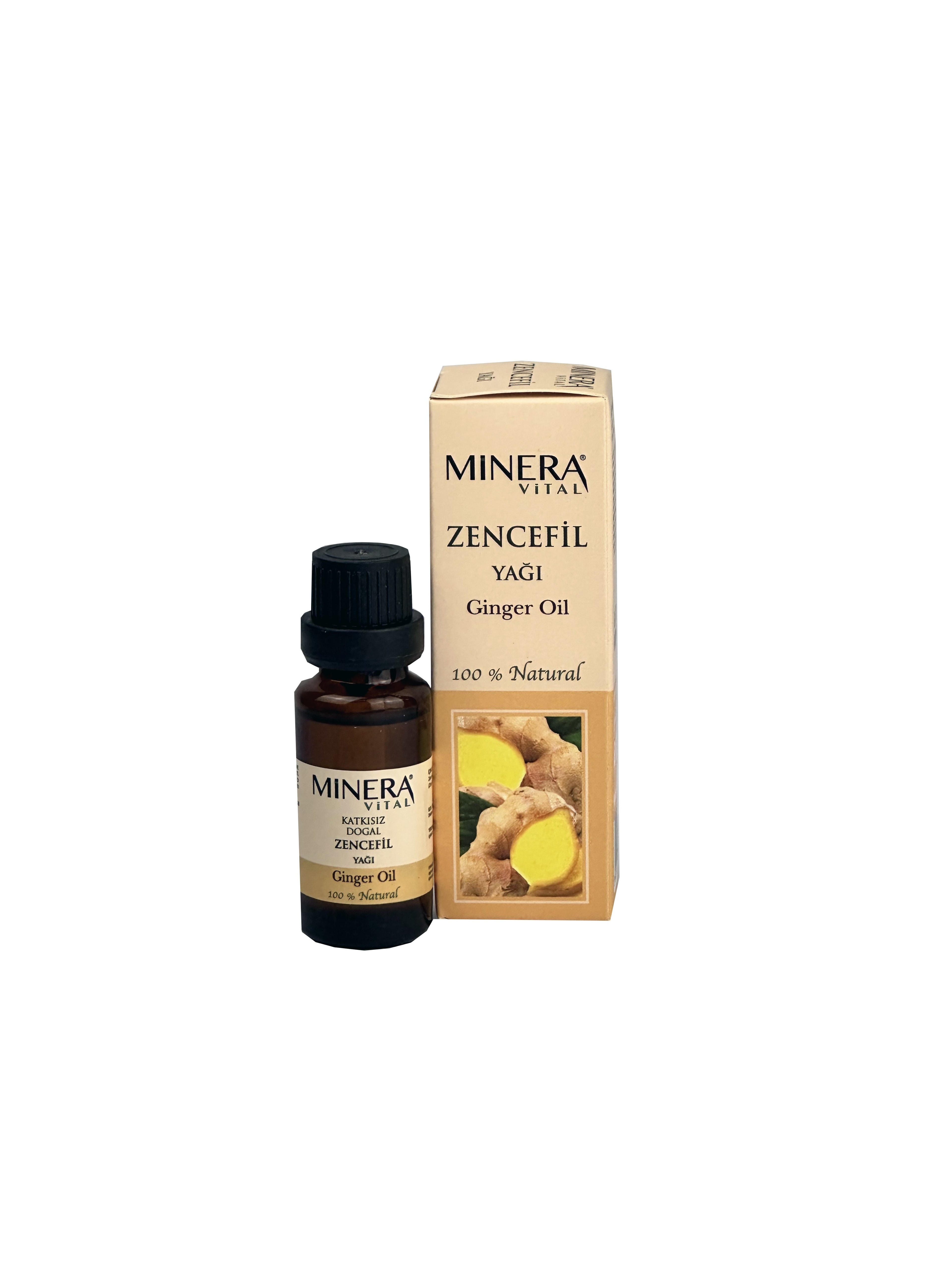 Minera Zencefil Yağı 20 ml