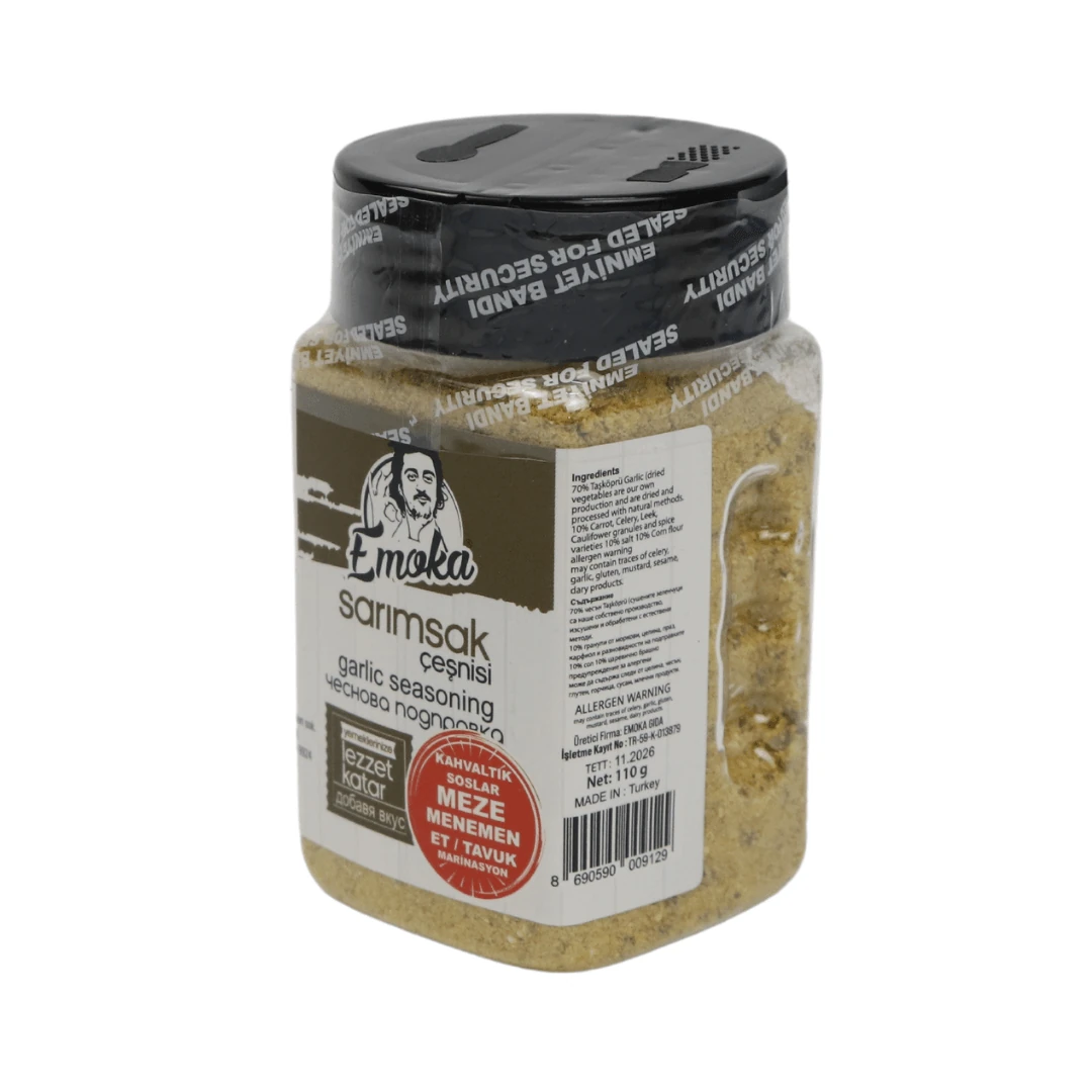 Sarımsak Çeşnisi ( Doğal  Taşköprü Sarımsak ve  Gerçek Sebze Karışımı ) 110 gr