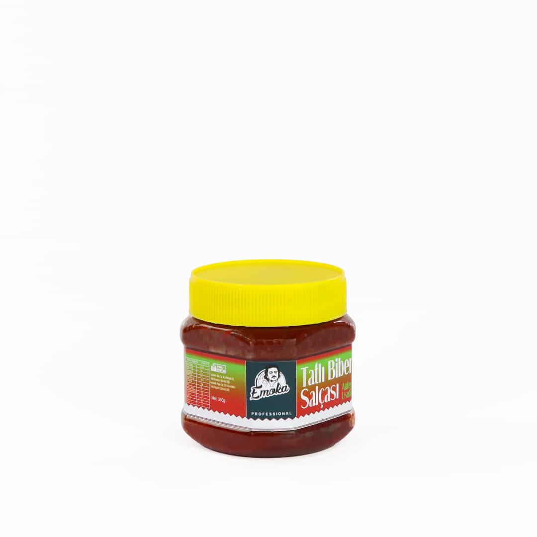 Tatlı Biber Salçası 350gr ( Tamamen Doğal Antep usulü )