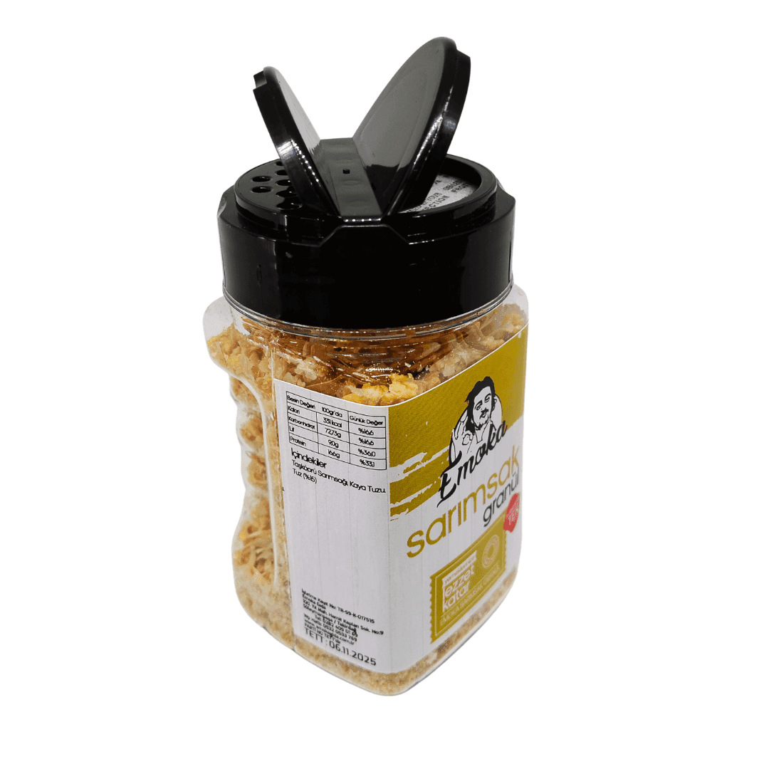 Sarımsak Çeşnisi ( Doğal  Taşköprü Sarımsak ve  Gerçek Sebze Karışımı ) 800 gr
