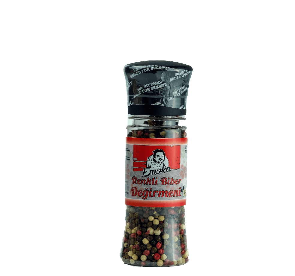 Emoka Renkli Biber Değirmeni 65 gr