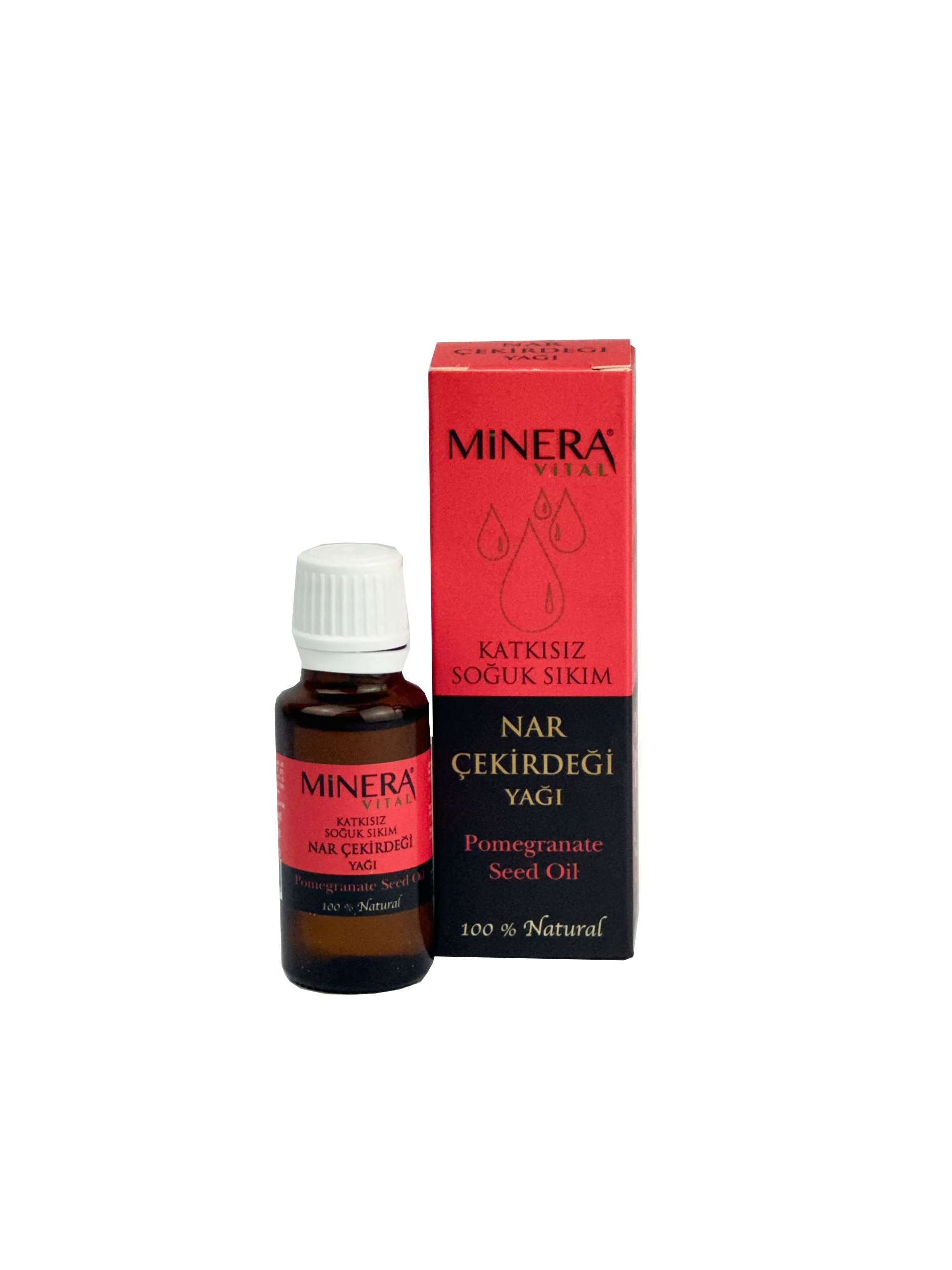 Minera Nar Çekirdeği Yağı 20 ml