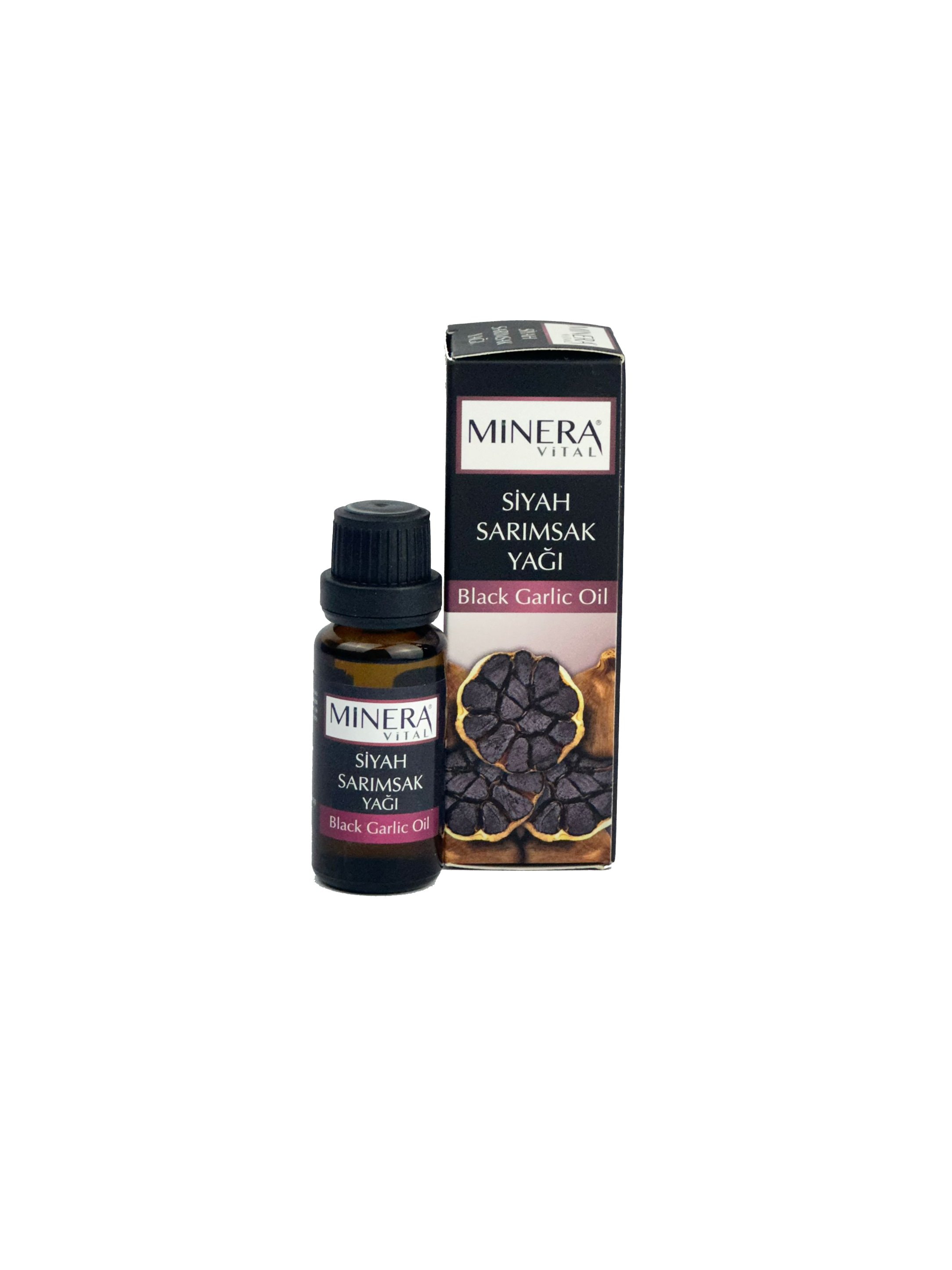 Minera Siyah Sarımsak Yağı 20 ml