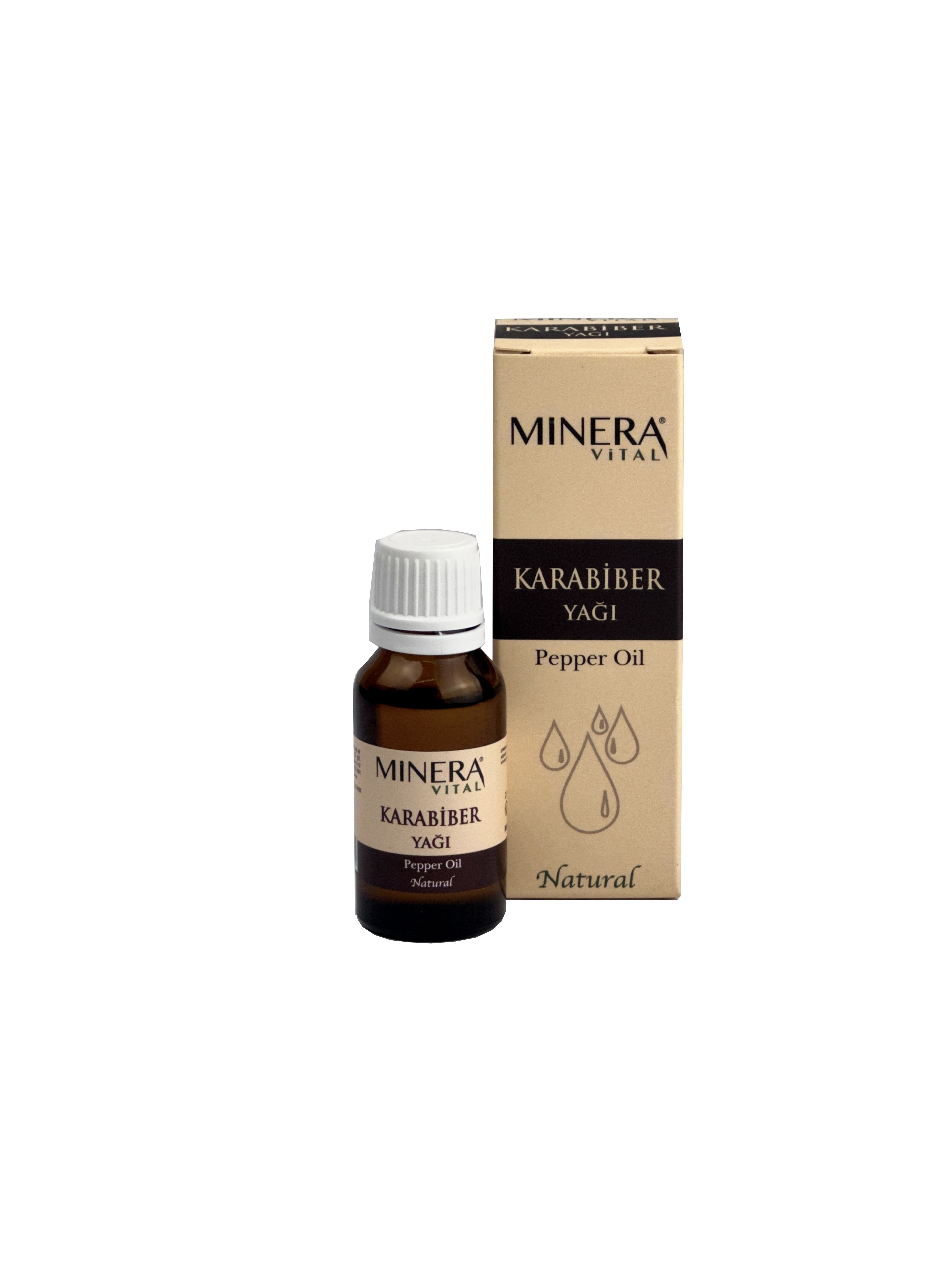Minera Karabiber Yağı 20 ml