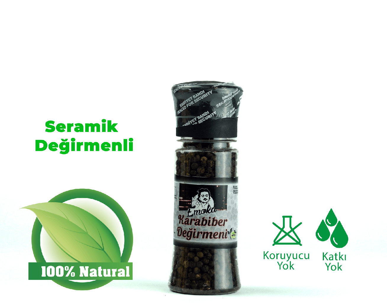 Emoka Karabiber Değirmeni 55 gr
