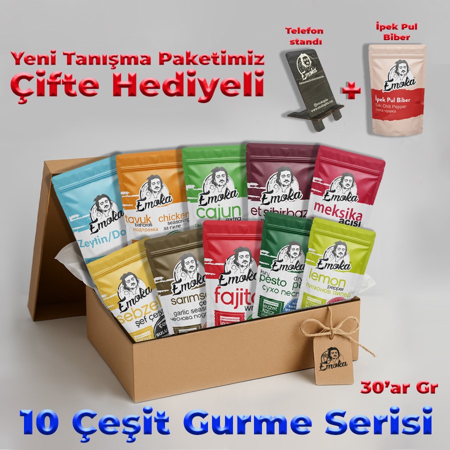 Emoka Tanışma Paketi Gurme Serisi