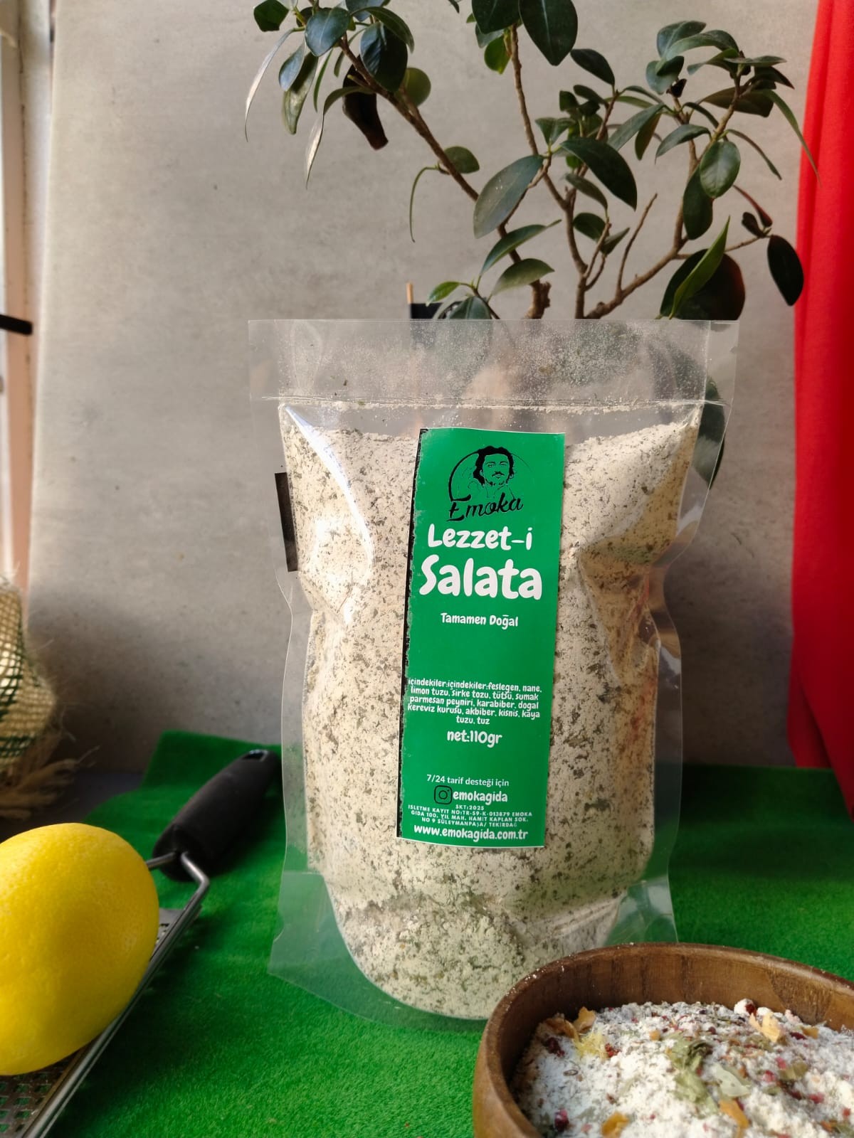 Salata Sosu ( Salata-  Zeytin, Meze Baharatı )