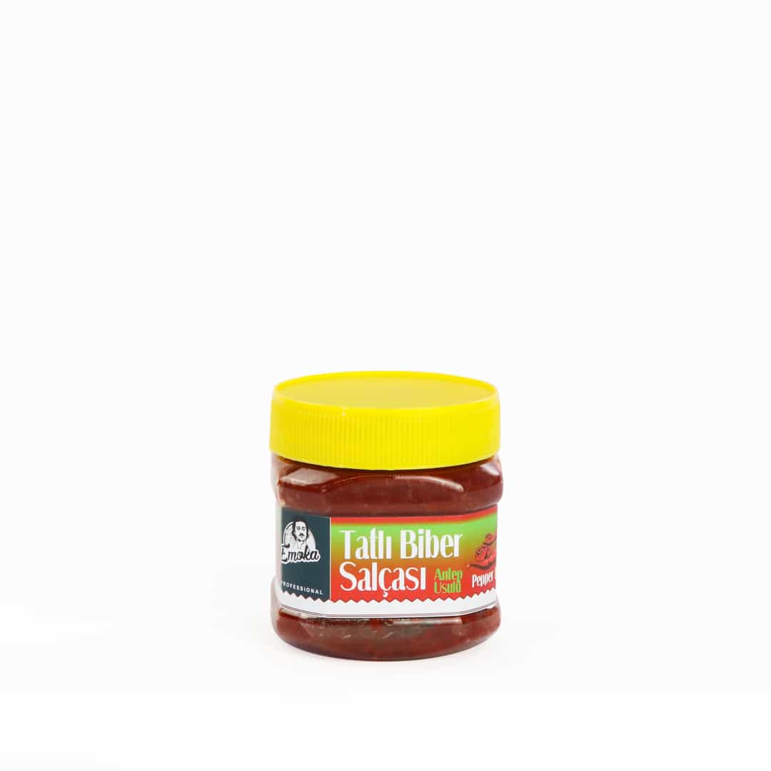 Tatlı Biber Salçası 350gr ( Tamamen Doğal Antep usulü )