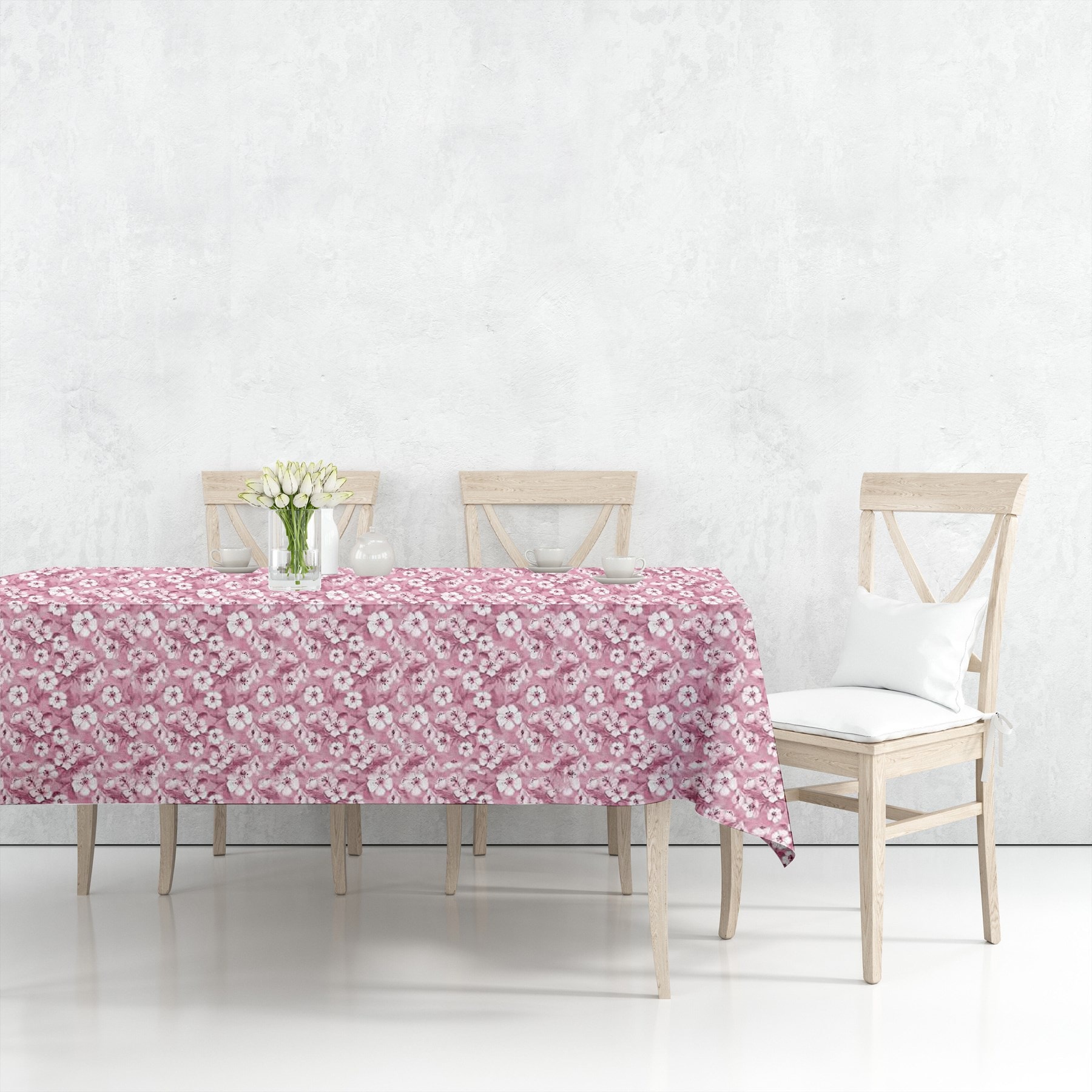 Astarlı Sıvı Geçirmez Silinebilir Muşamba Masa Örtüsü