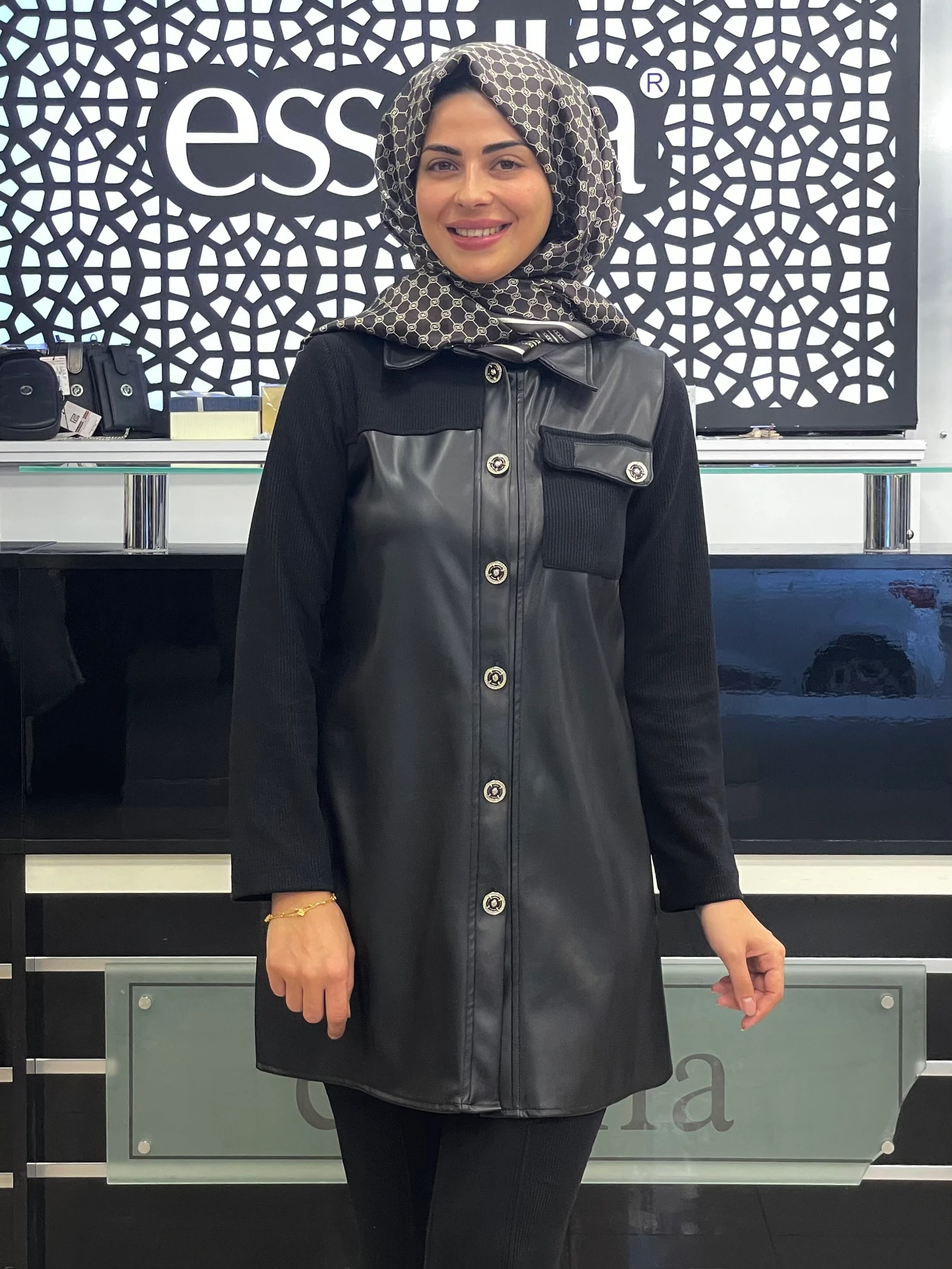 BERELANCE DERİ KOMBİNLİ TAKIM SİYAH 