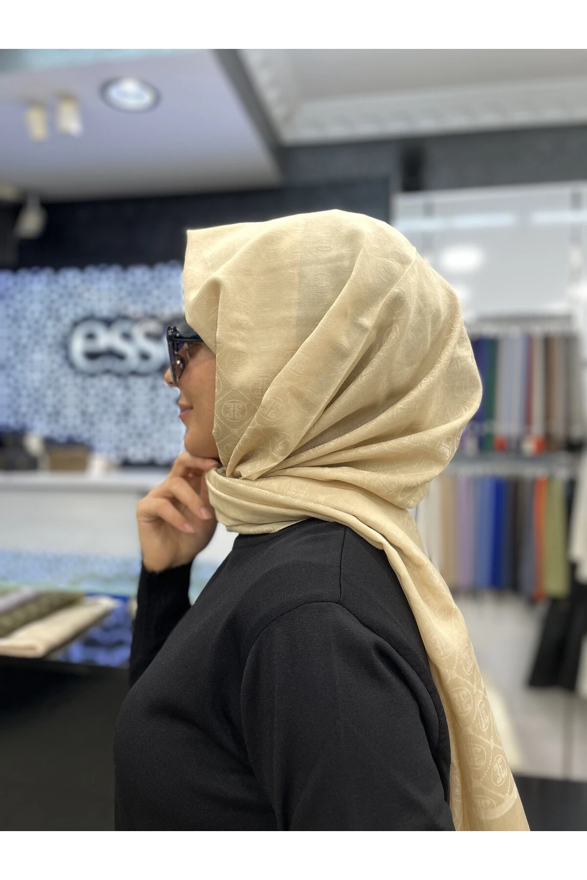 Pierre Cardin Essella Pierre Cardin Soft Pamuklu Şal Gold