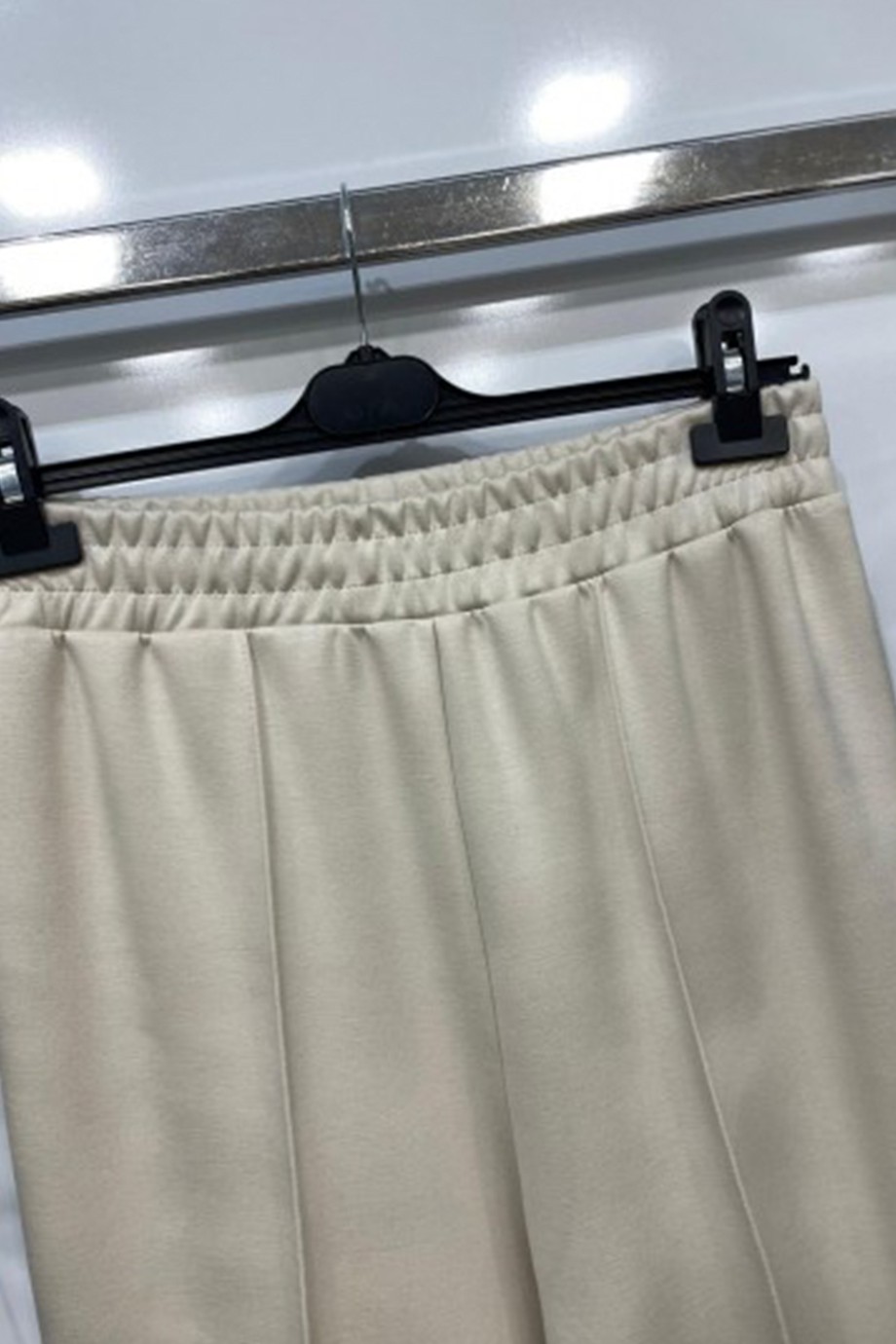 Sentez Paçası Fermuarlı,Nervürlü Oysho Kumaş Pantolon