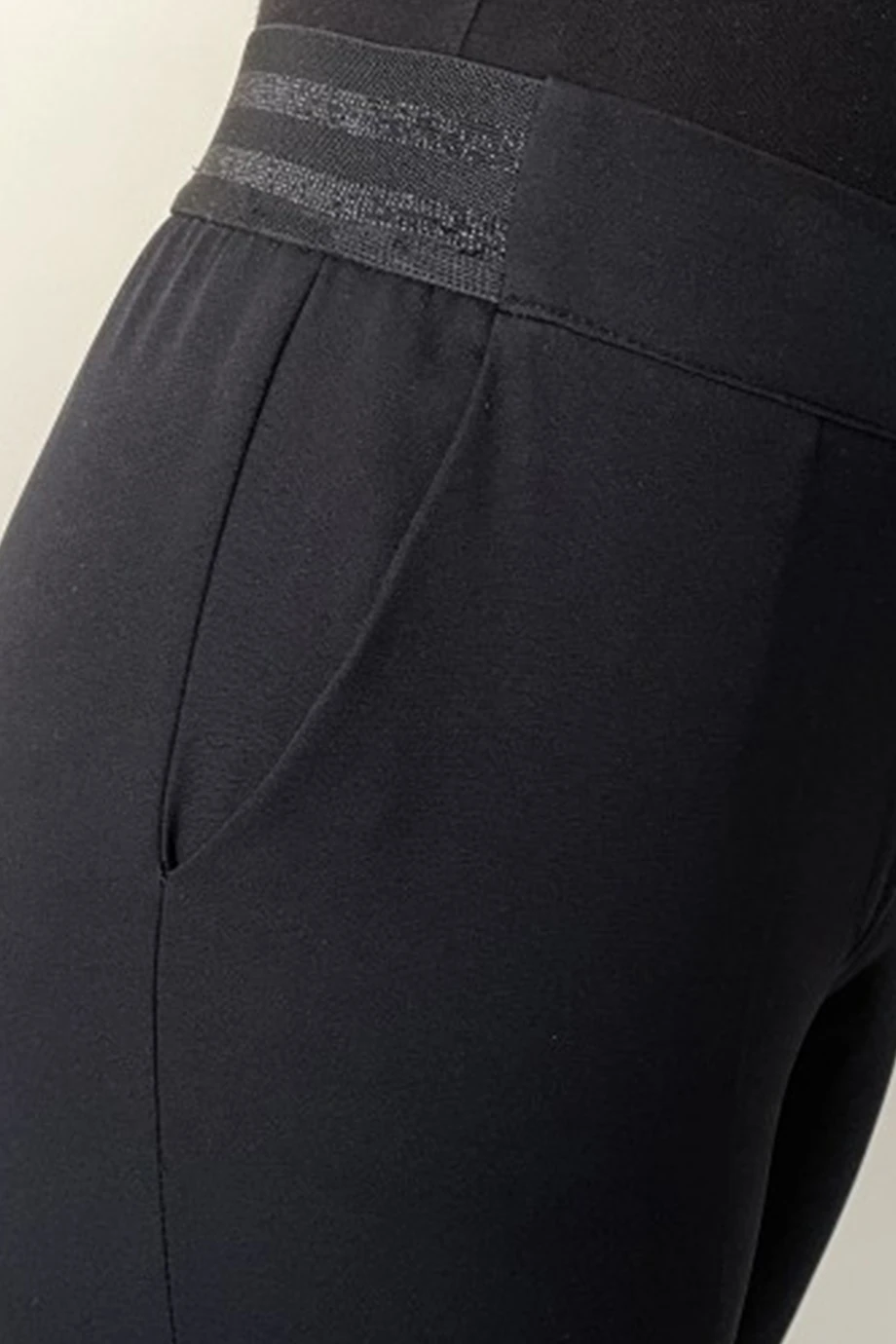 Modiva İspanyol Paça Pantolon Siyah