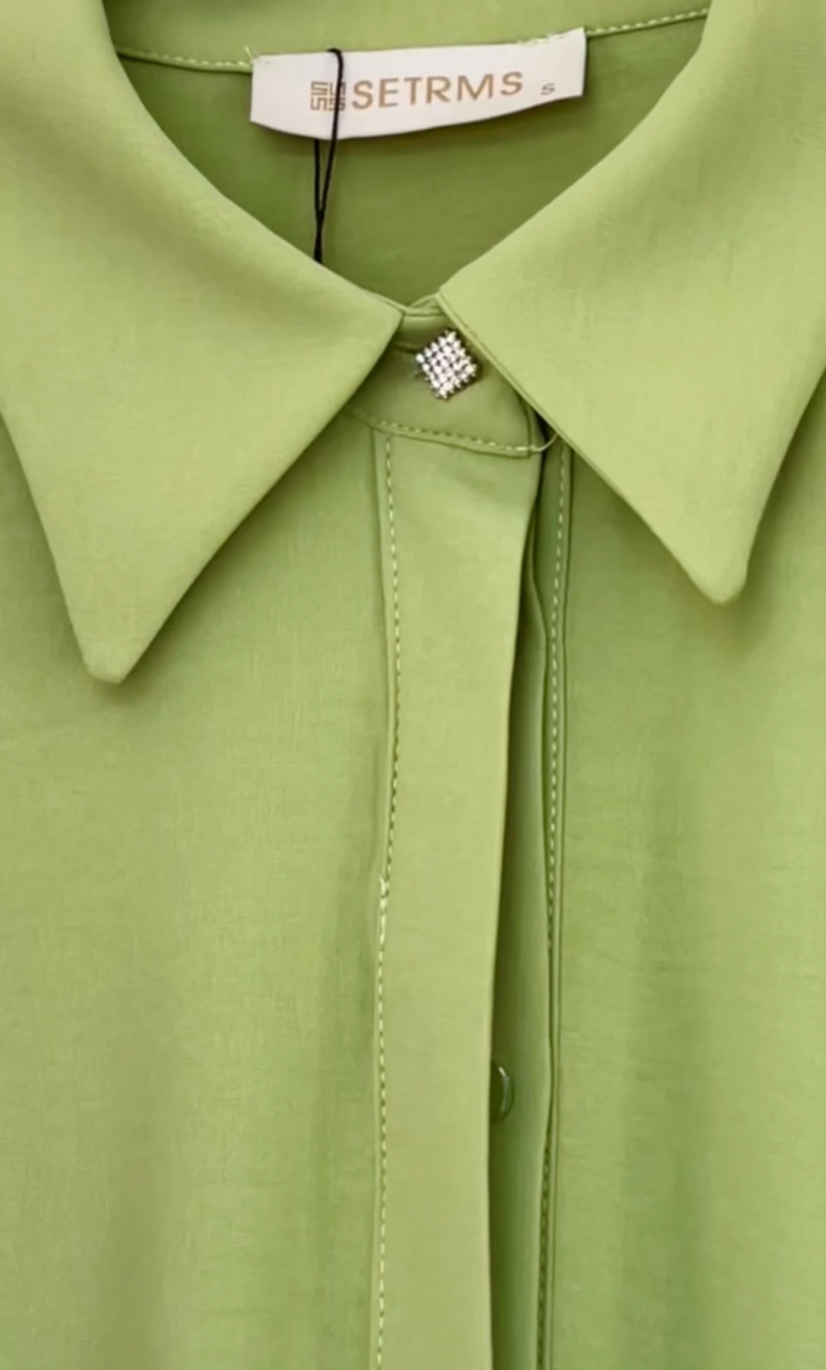 SETRMS FIRFIRLI GÖMLEK YEŞİL 