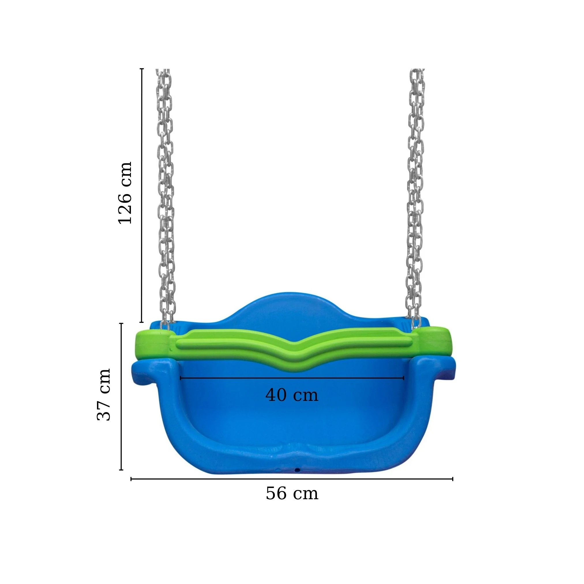 King Swing with Chain Blue