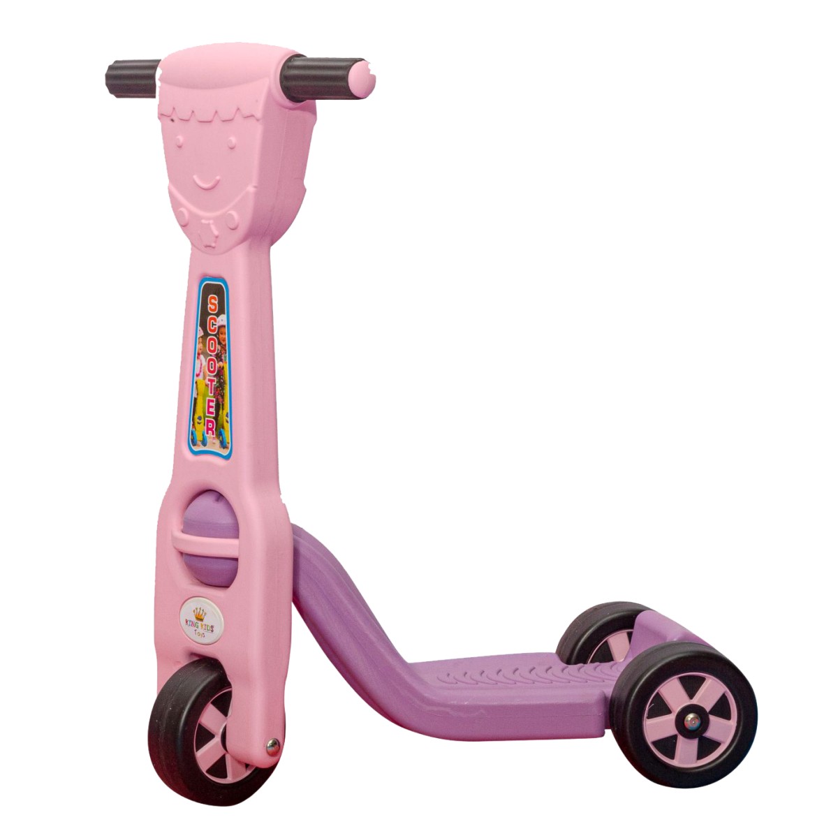 Süper Scooter 3 Tekerlekli Pembe 