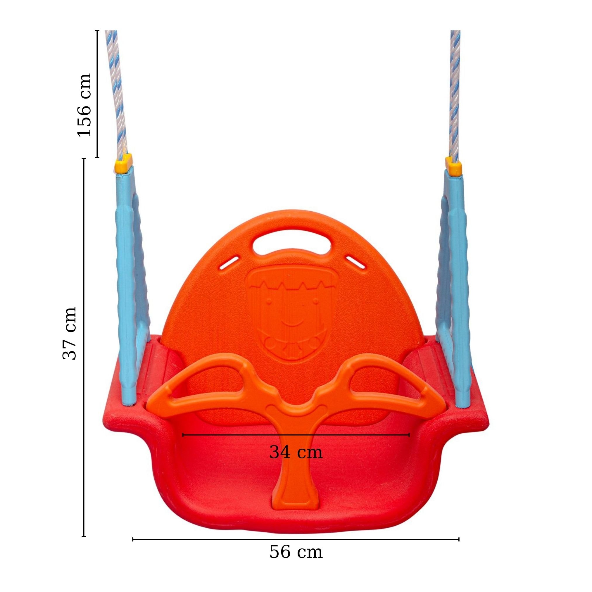 Bead Swing With Rope Blue