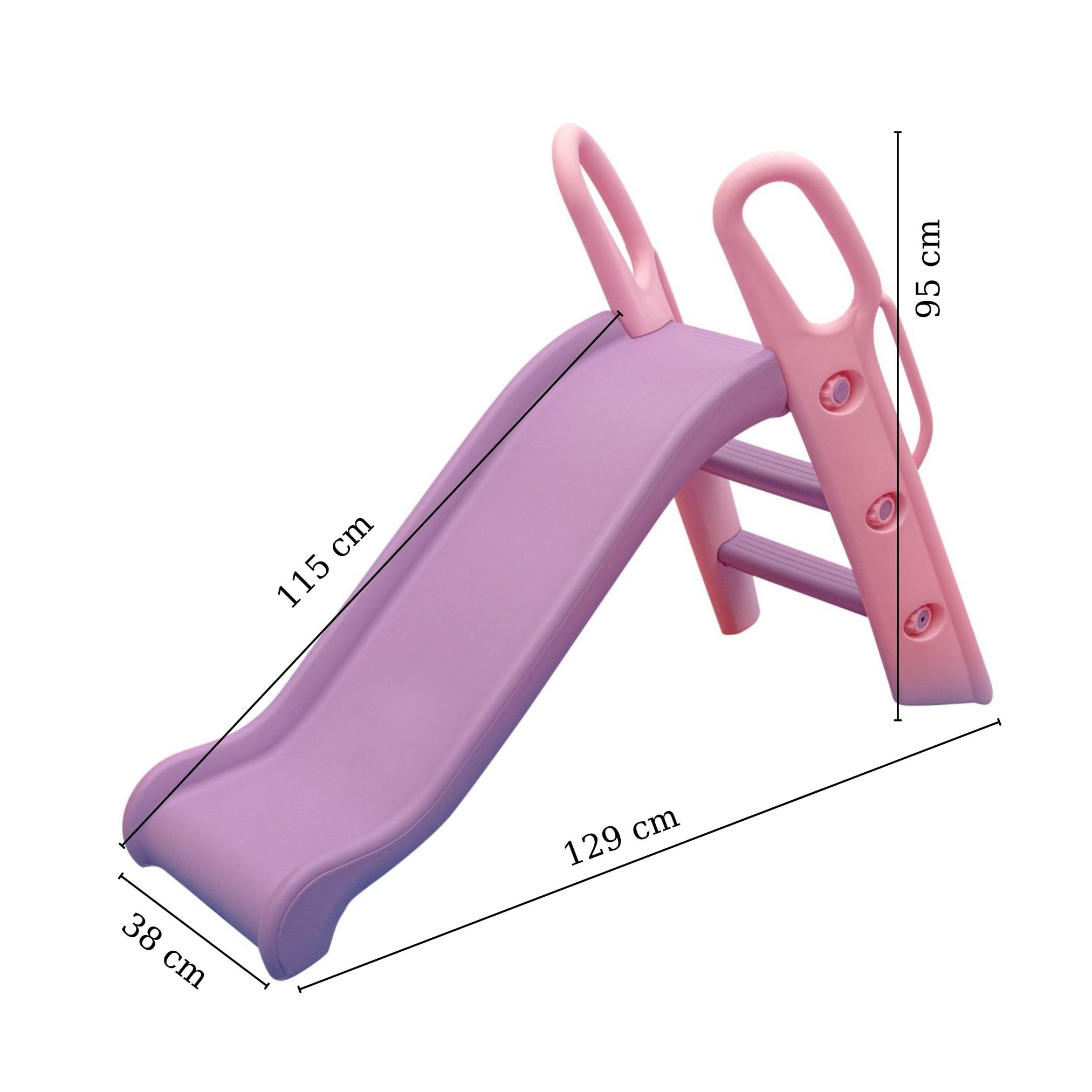 Prenses Kaydırak Pembe