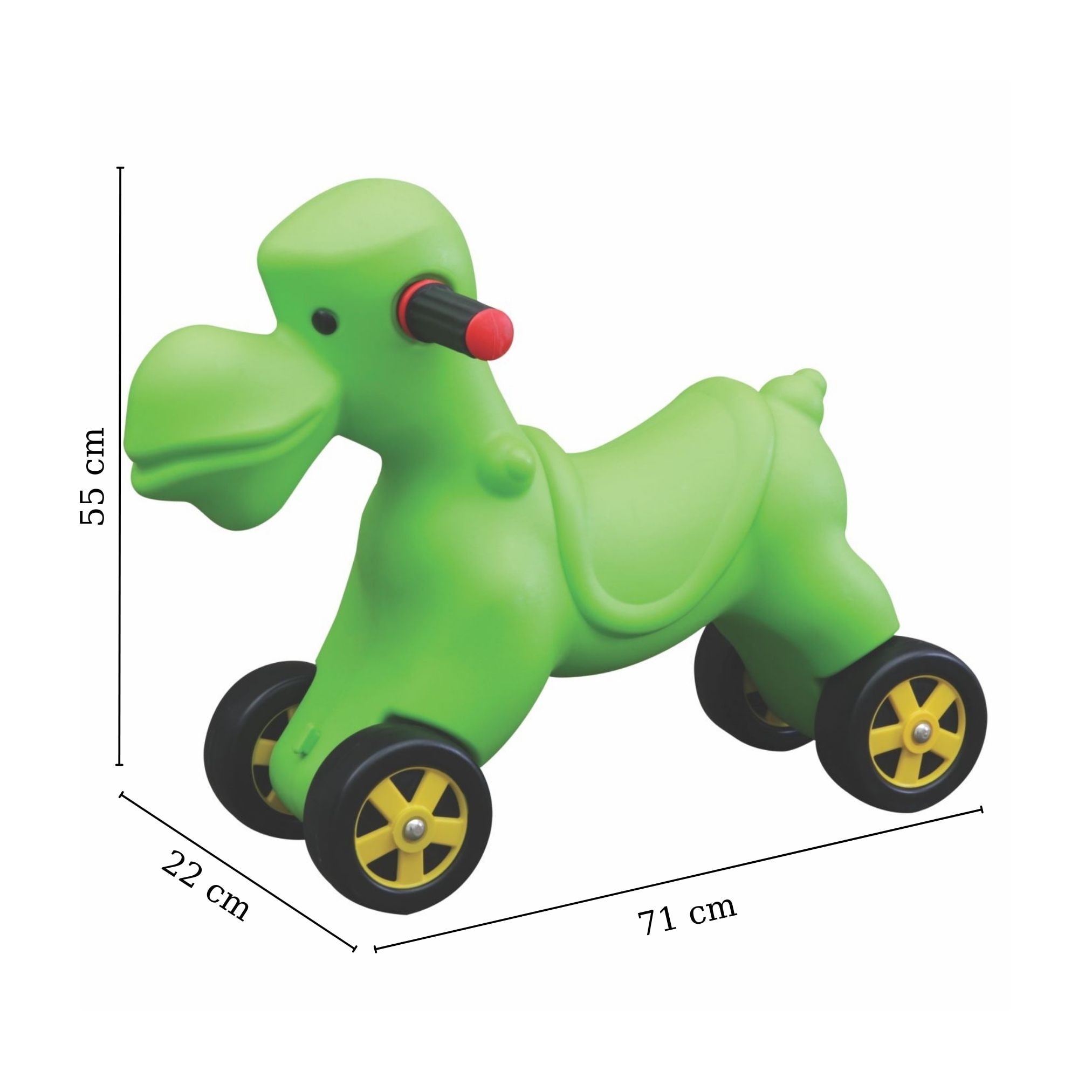 Tekerlekli Afacan Köpek Yeşil