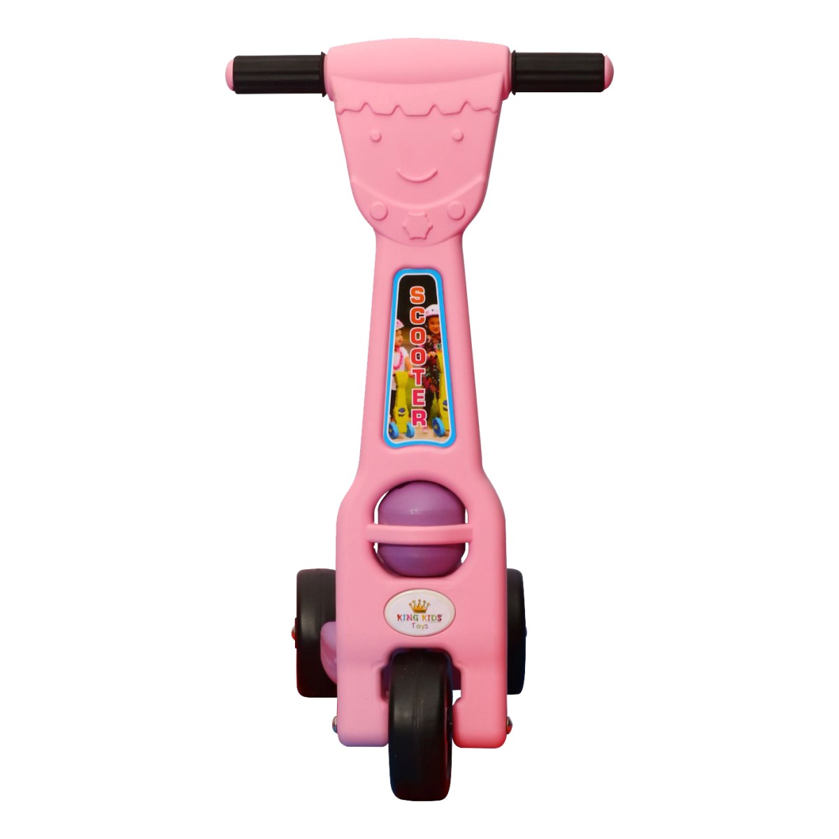 Süper Scooter 3 Tekerlekli Pembe 