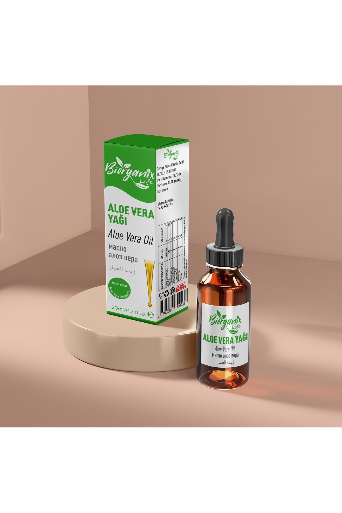 Aloe Vera Yağı 20 ml