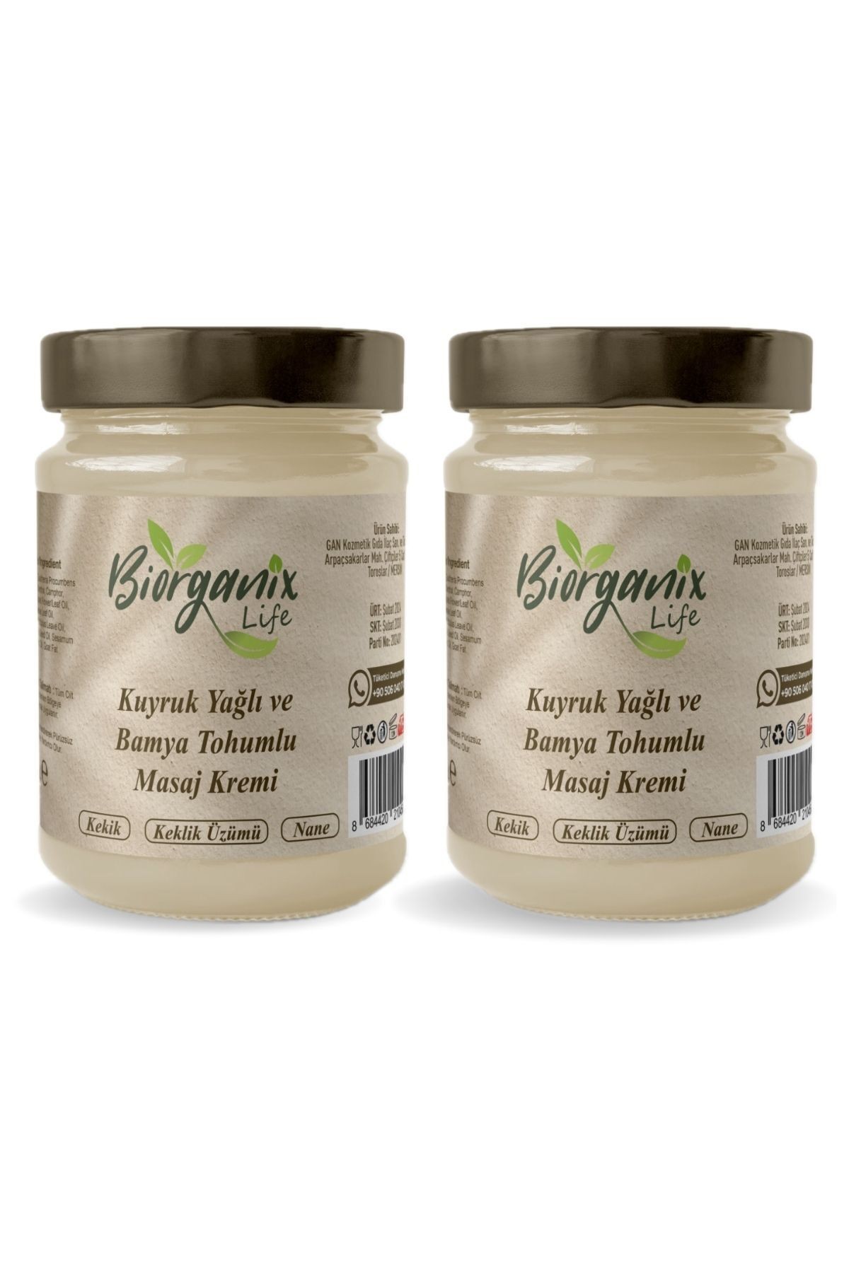 Kuyruk Yağı Ve Bamya Tohumu Yağlı Krem 2 Adet 210 ml