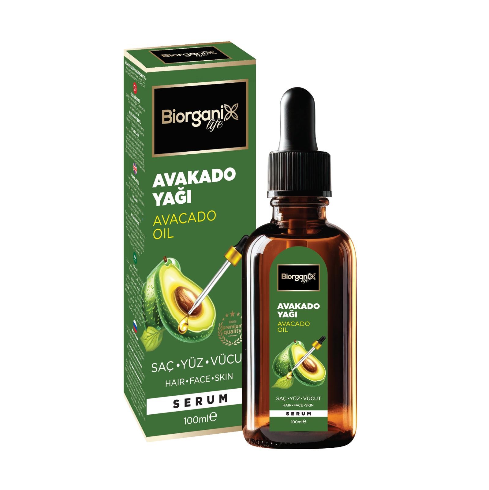 Biorganix Life Avakado Yağı 100 ML