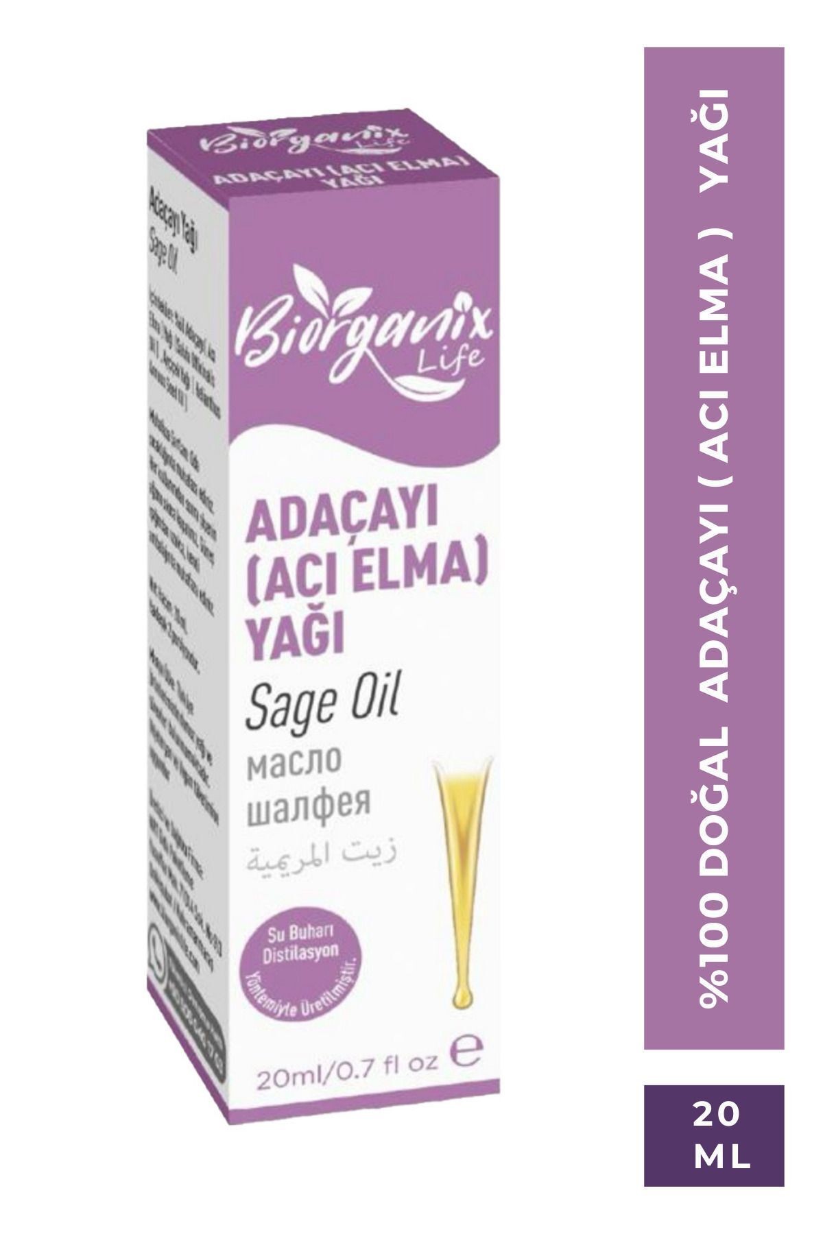 Adaçayı (ACI ELMA) Yağı 20 ml