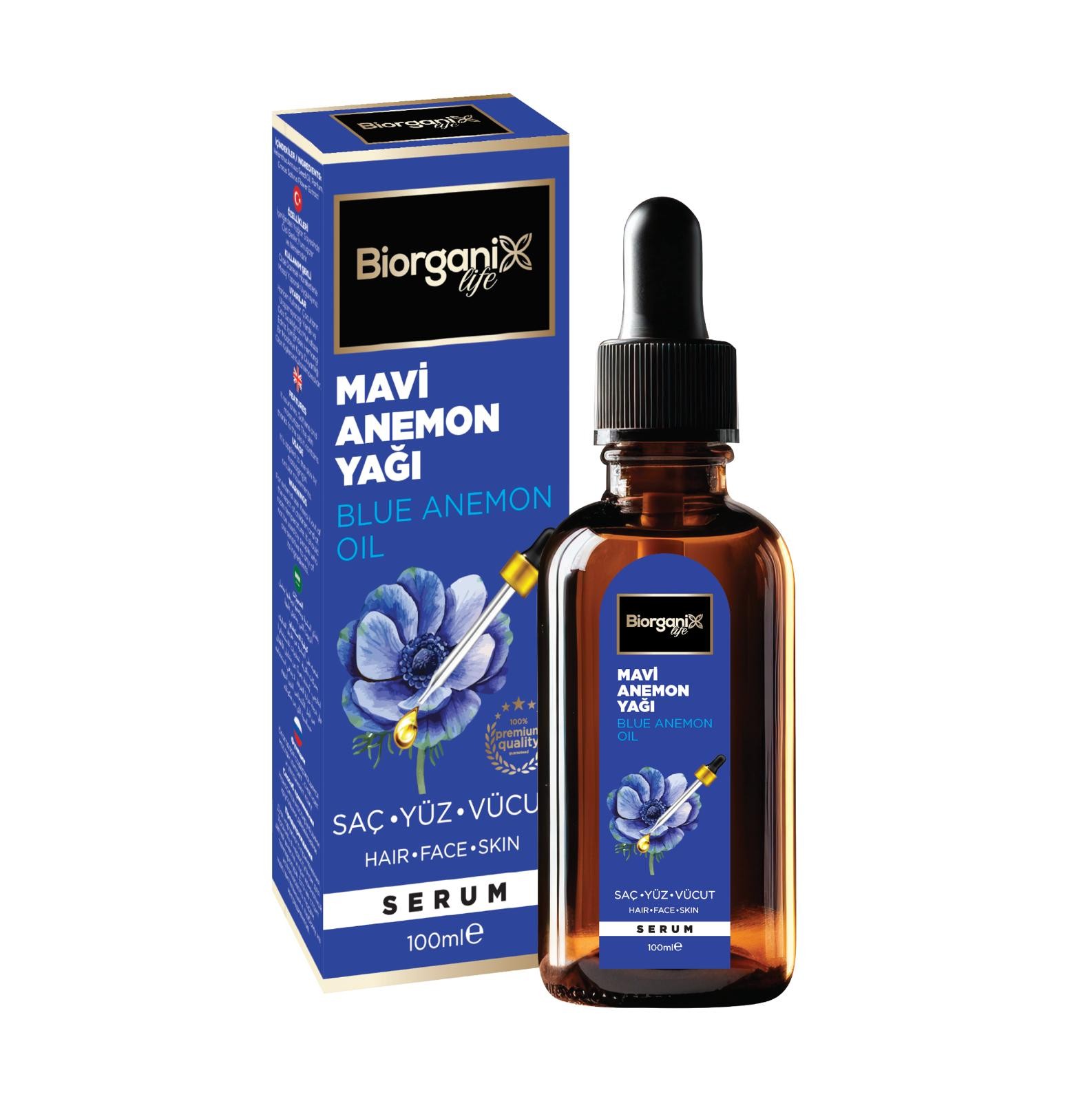 Biorganix Life Mavi Anemon Serum 100 ML