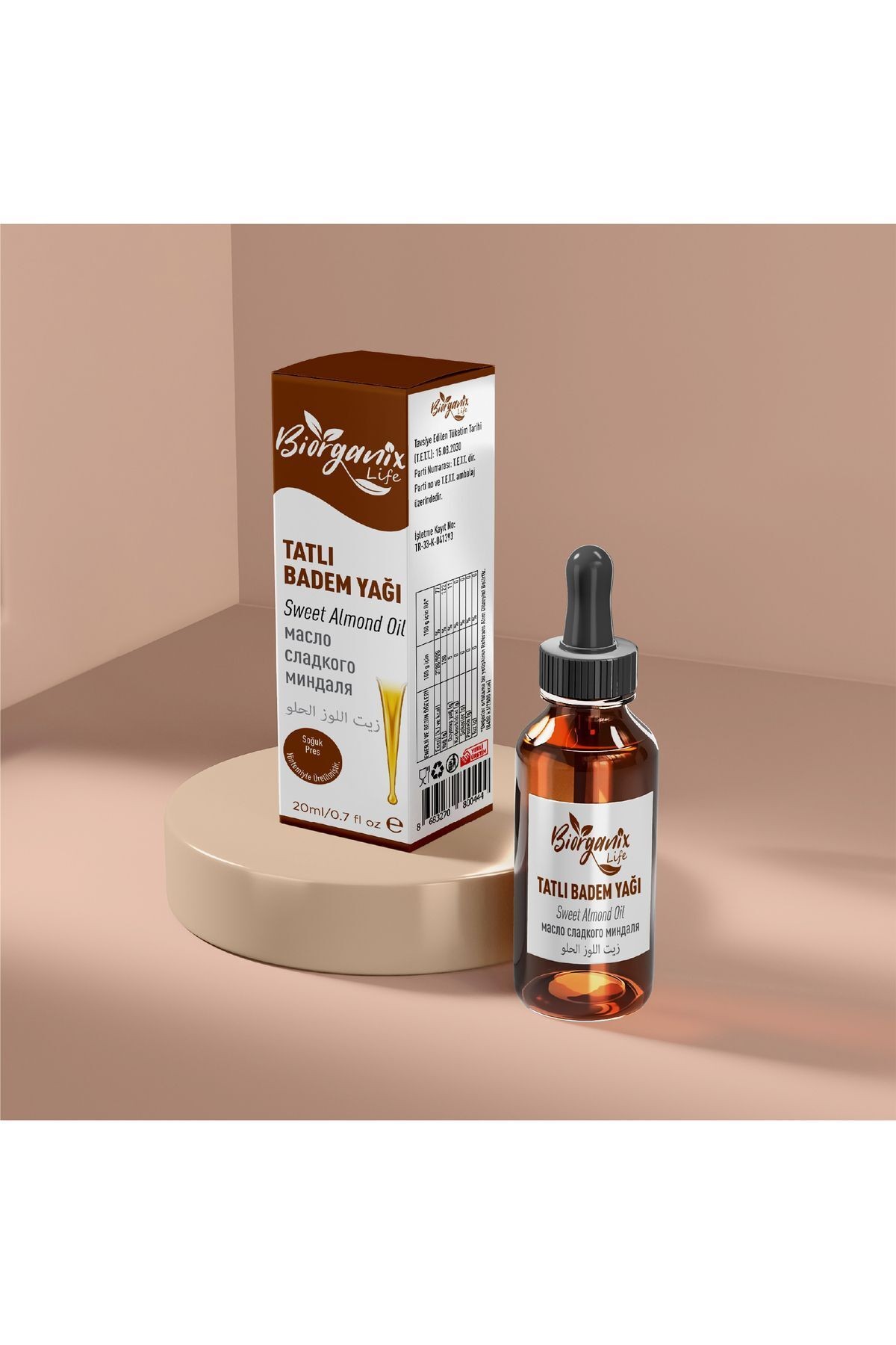 Tatlı Badem Yağı 20 ml