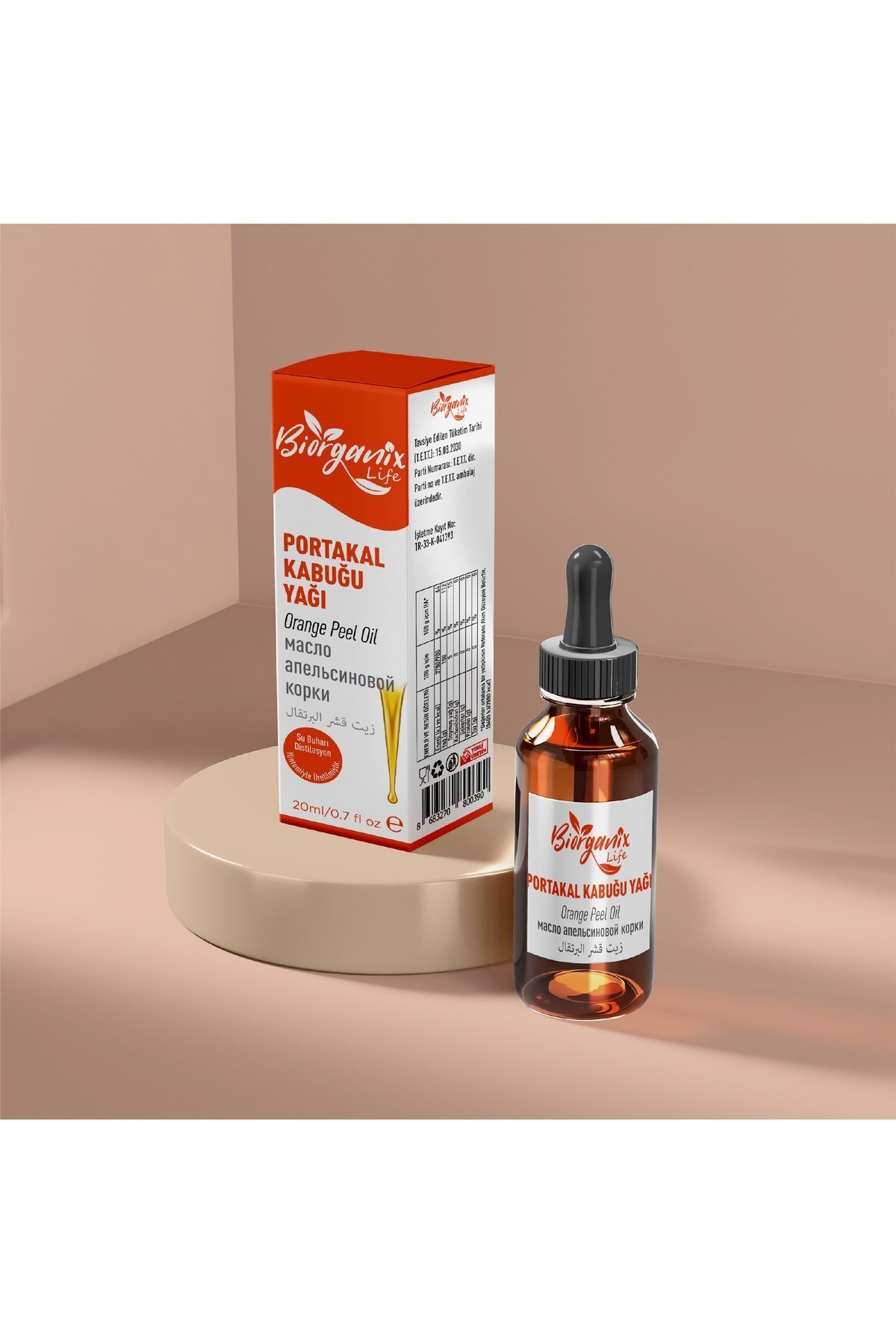 Portakal Kabuğu Yağı 20 ml